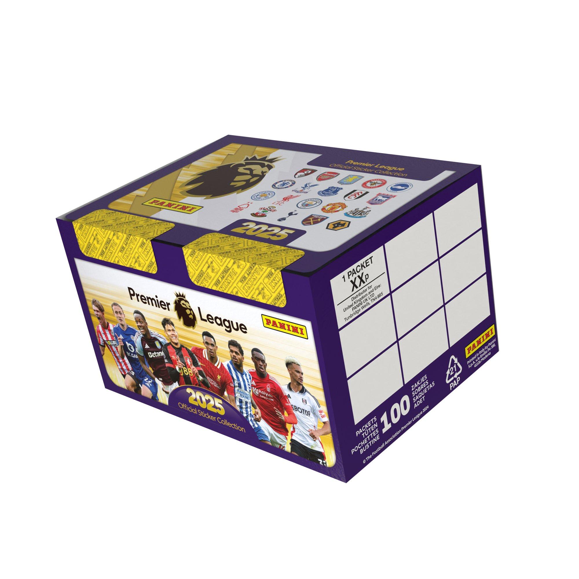 Panini Premier League 2024 2025 Stickers Box