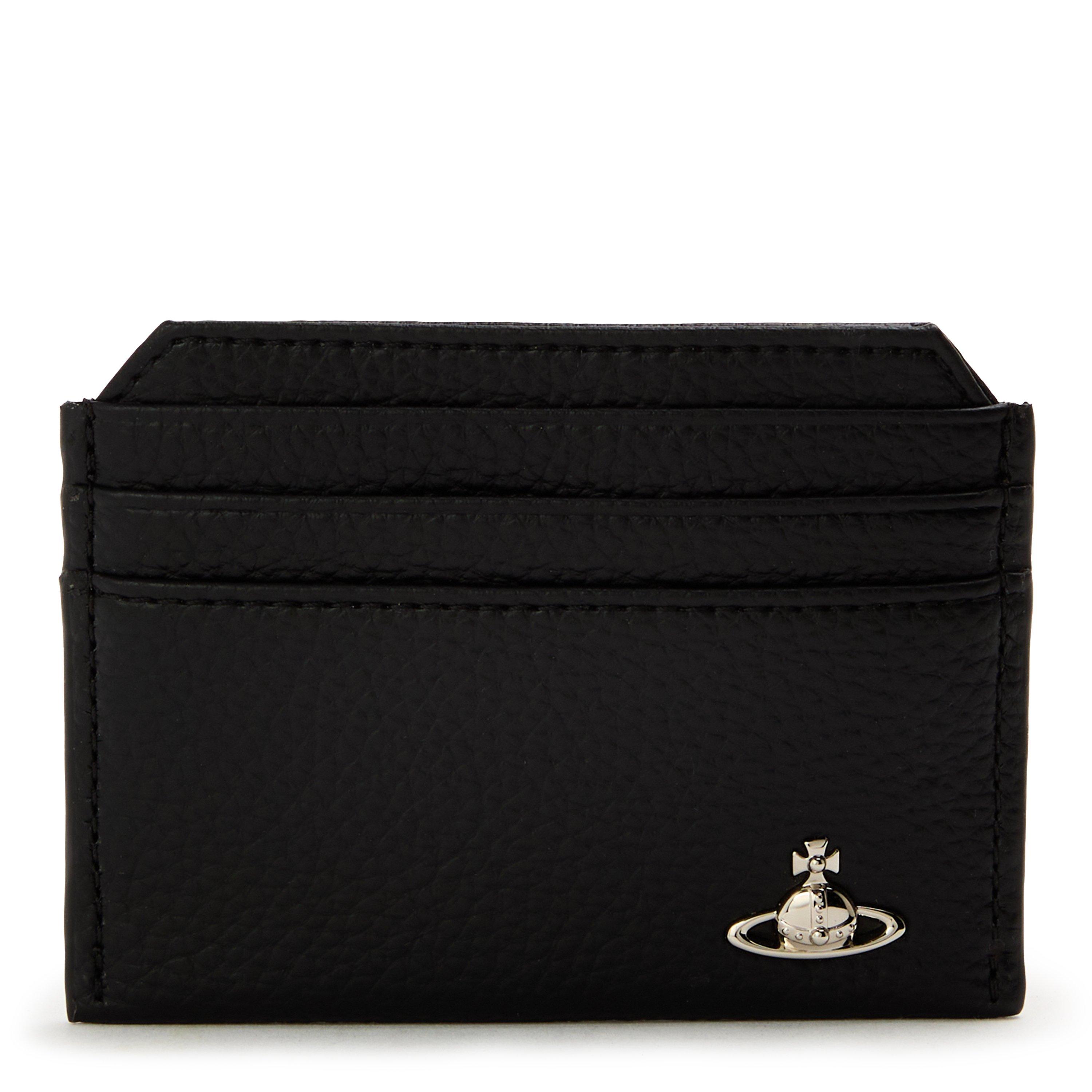 Vivienne Westwood Orb Card Holder - BLACK