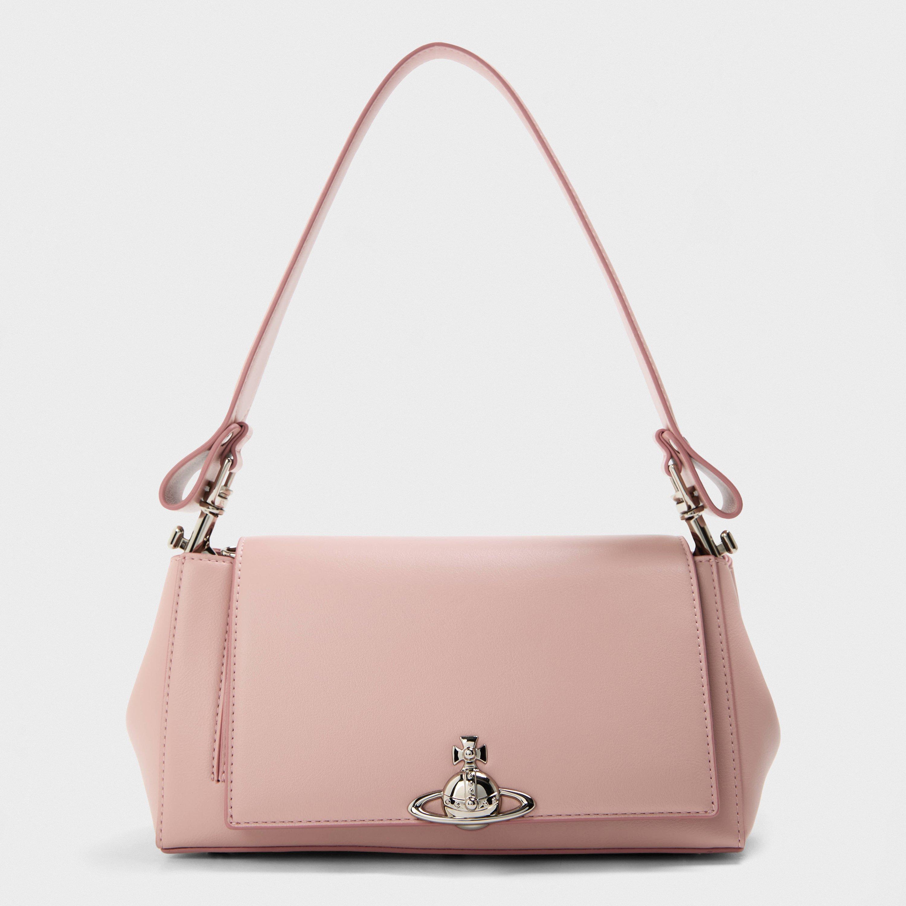 Vivienne Westwood Womens Hazel Medium Shoulder Bag - PastelPink
