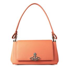 Vivienne Westwood Women's Logo Leather Medium Handbag