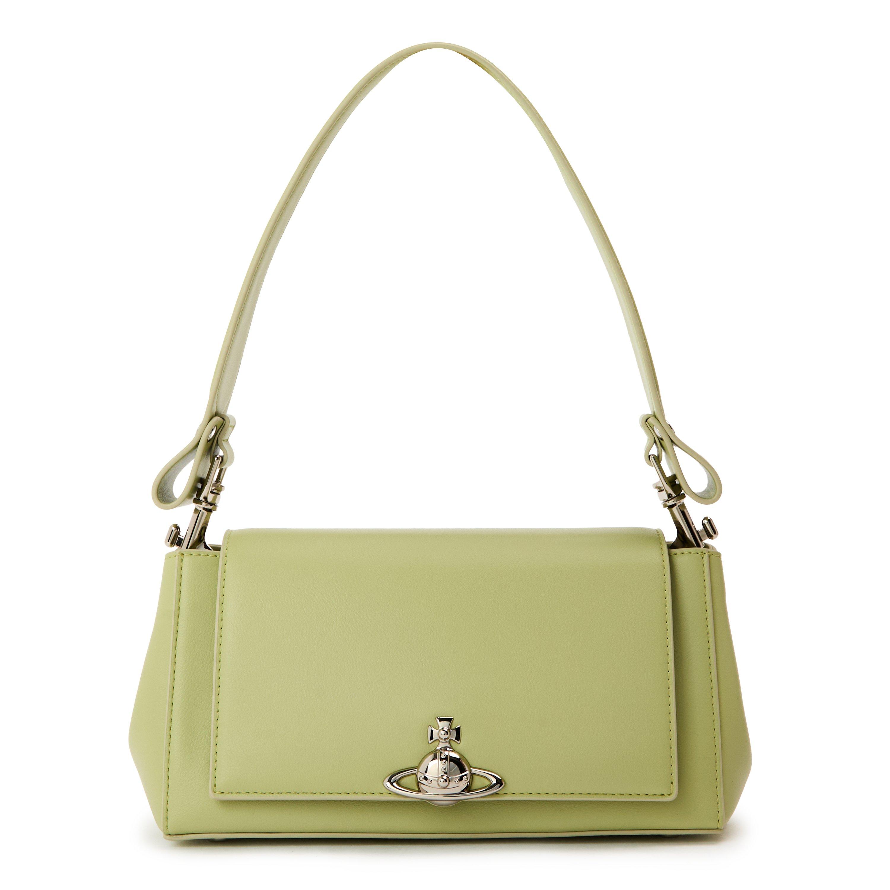 Vivienne Westwood Womens Hazel Medium Shoulder Bag - PastelGreen