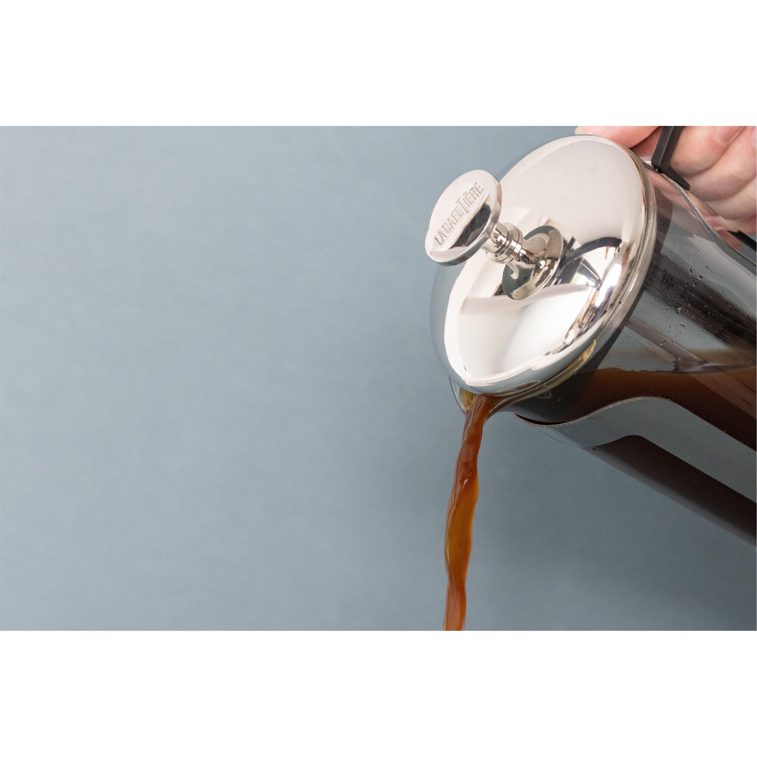 Silver - La Cafetiere - La Cafetiere Roma Stainless Steel French Press Cof - 4