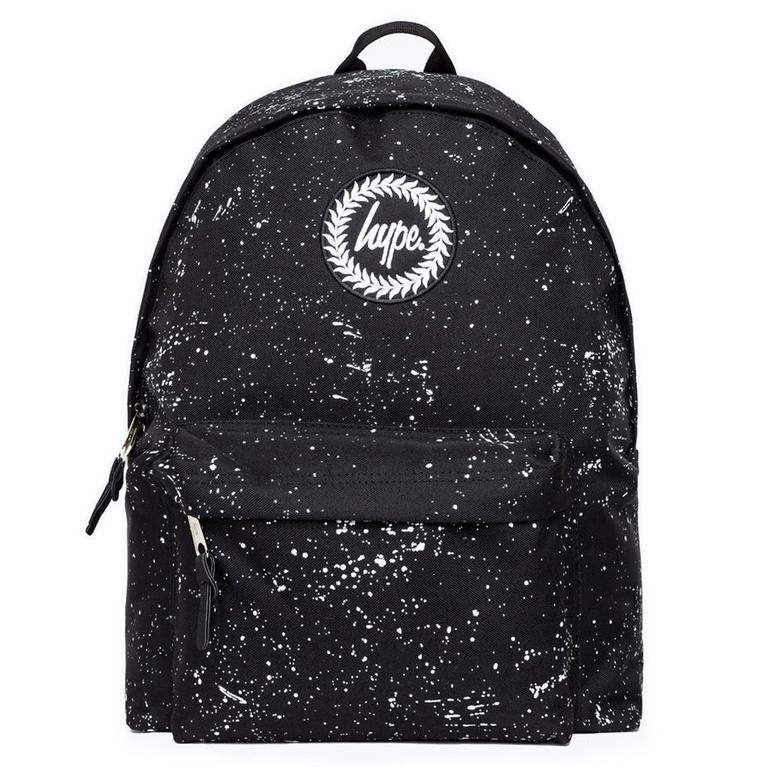 Noir/Blanc - Hype - Speckle Nylon backpack - 1