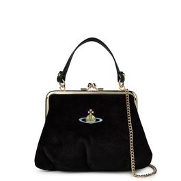 Vivienne Westwood Velvet Granny Frame Purse