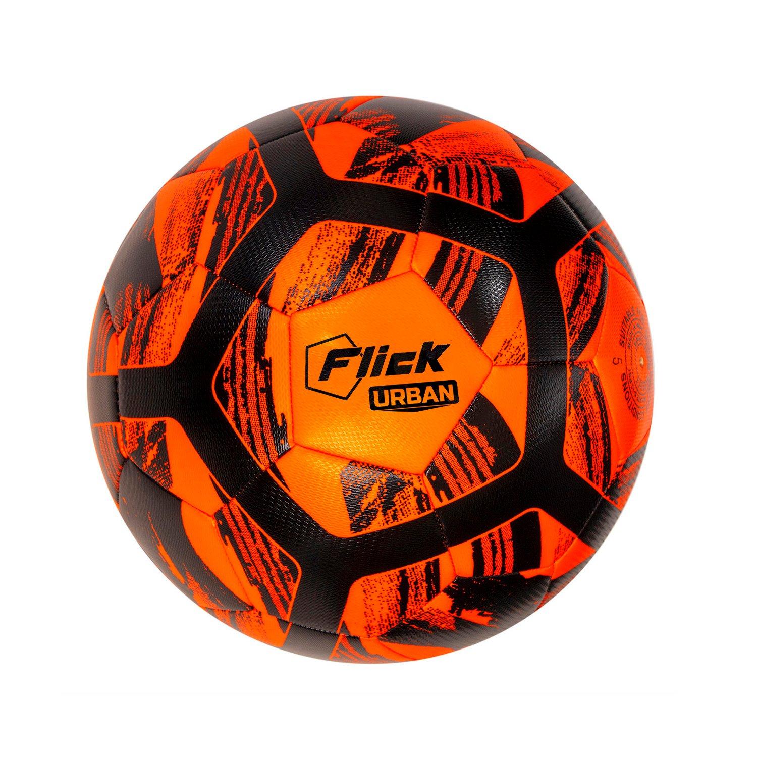 Black & Orange - Football Flick - Football Flick Urban Football - Size 5 - 1