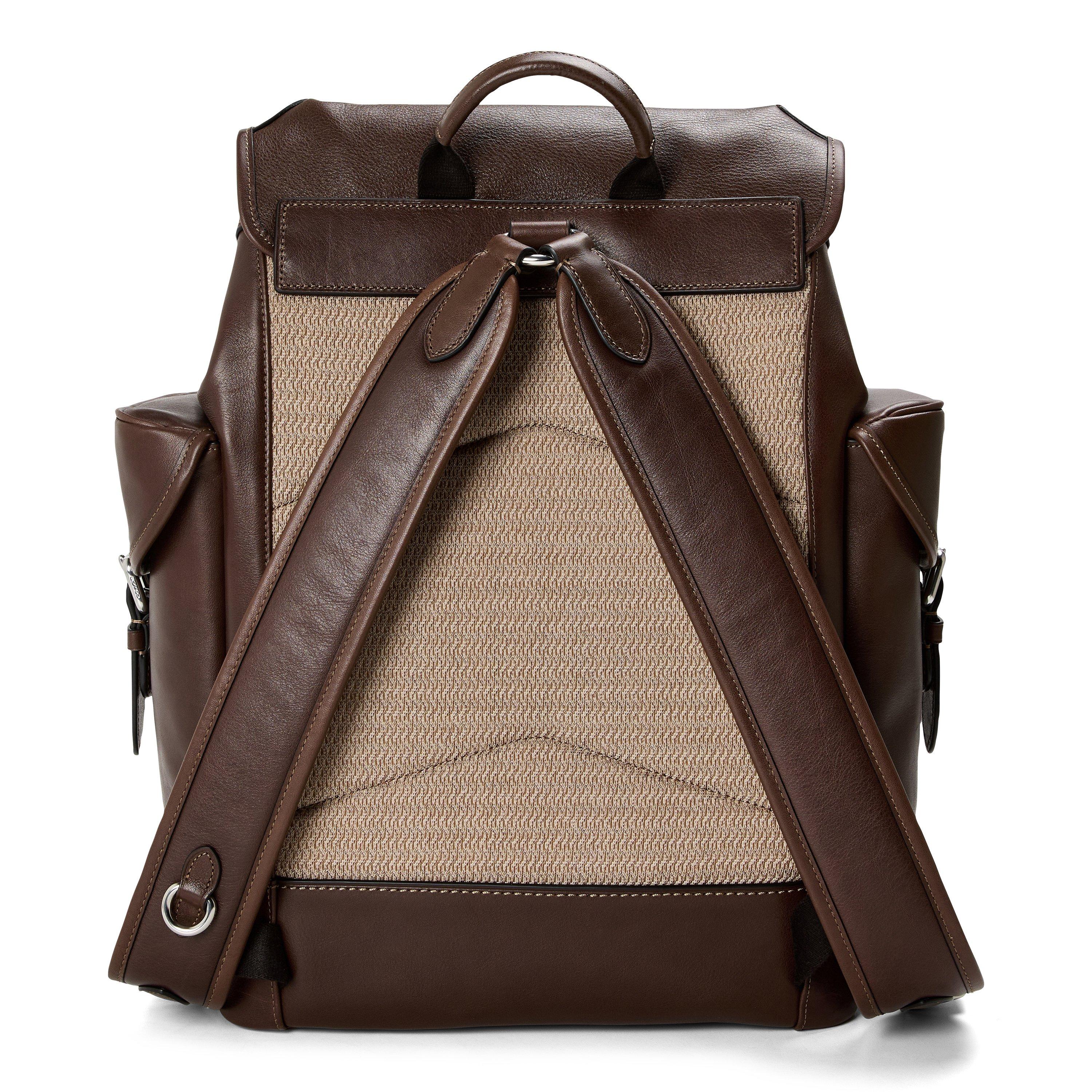 Maple - Coach - Hitch Full-Grain Leather Backpack - 2