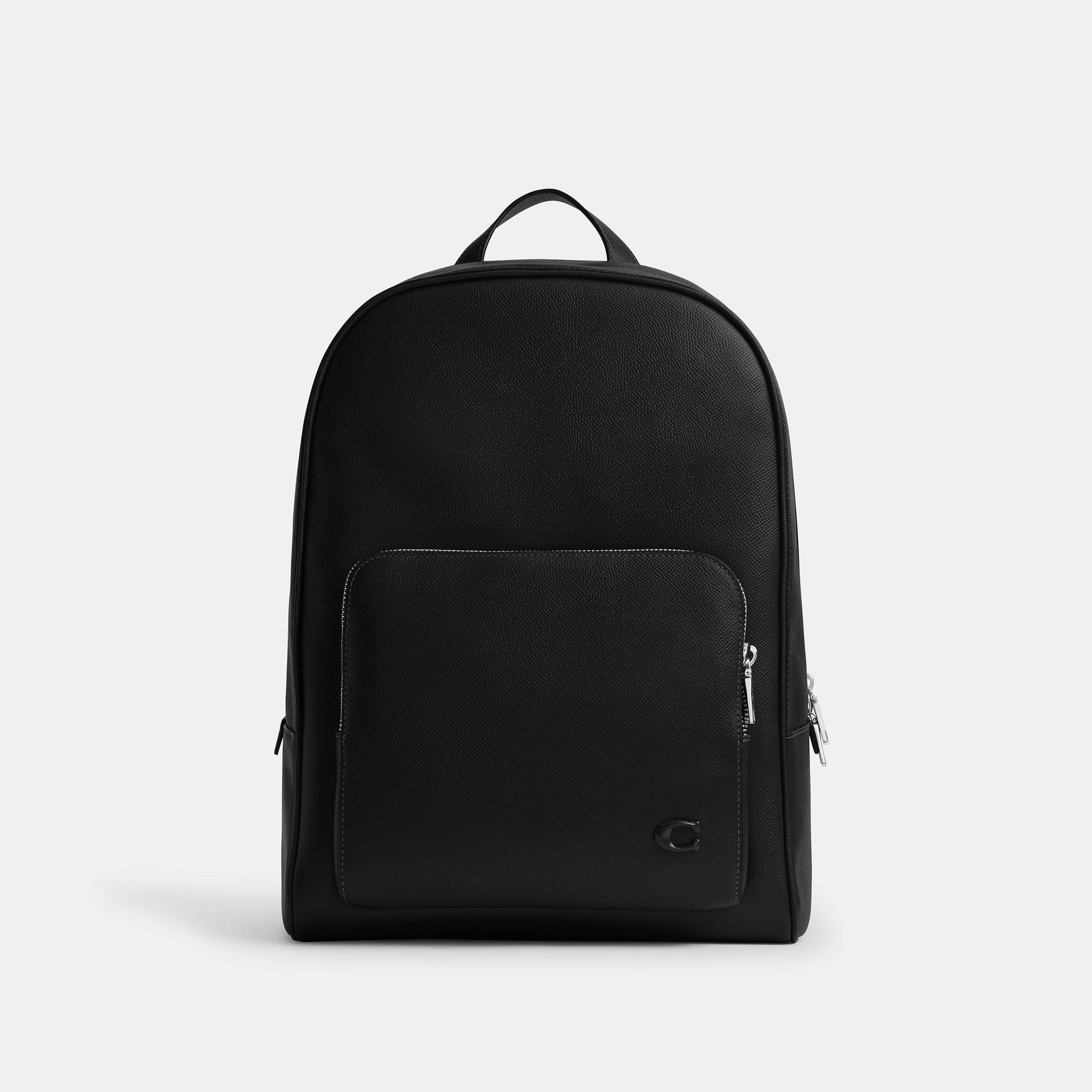 Coach Wade Backpack - Black Leather