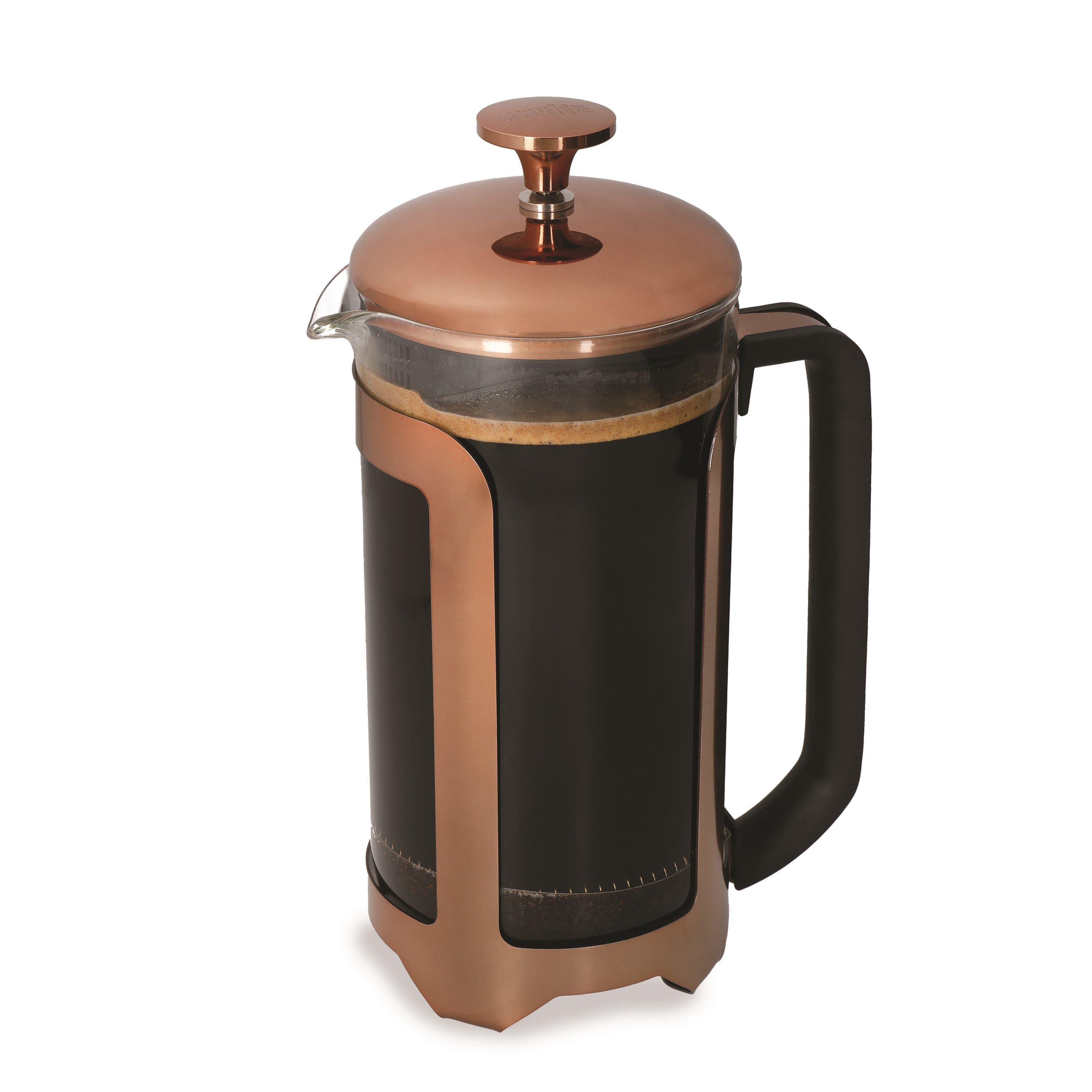 Copper - La Cafetiere - Roma Stainless Steel French Press Cof - 1