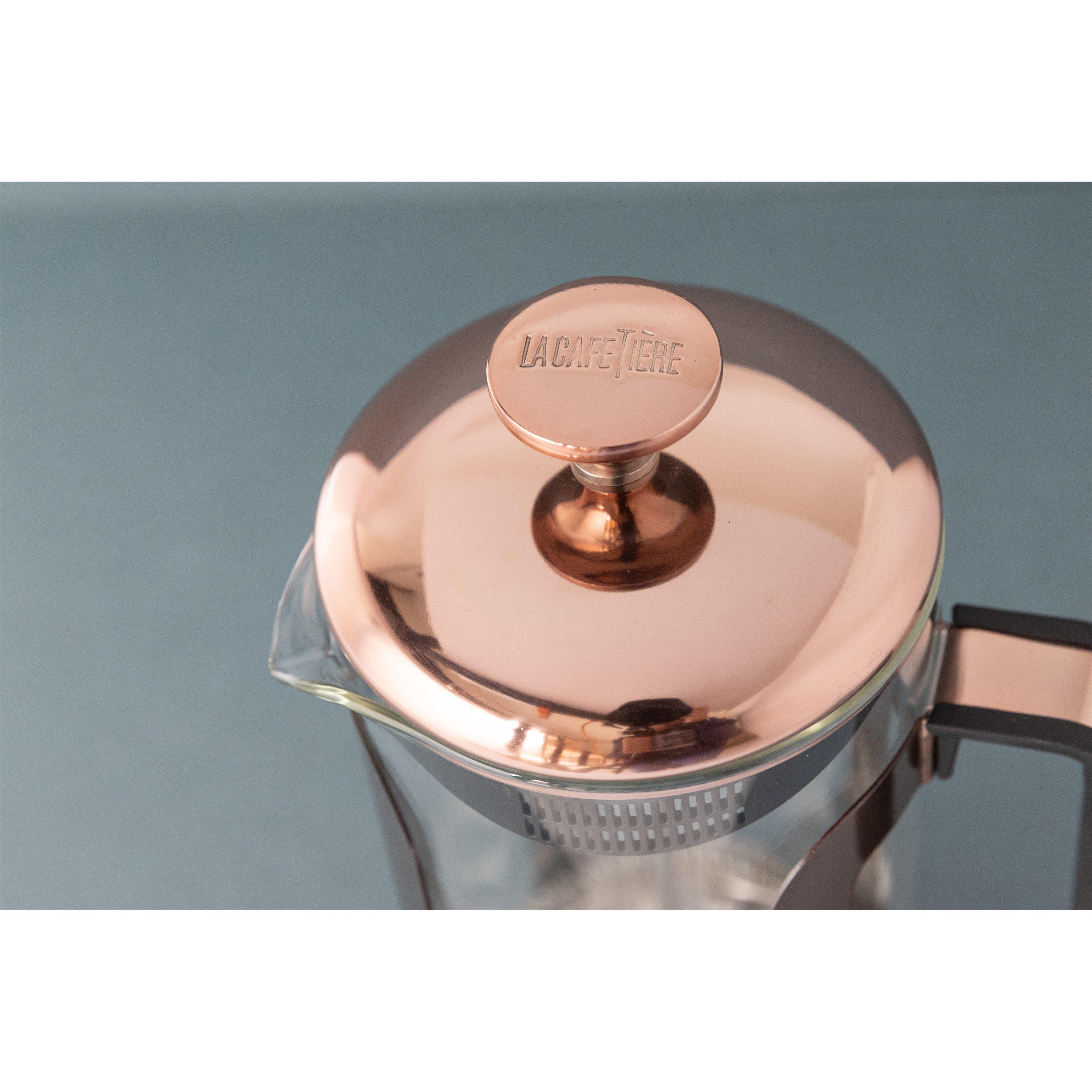 Copper - La Cafetiere - La Cafetiere Roma Stainless Steel French Press Cof - 5