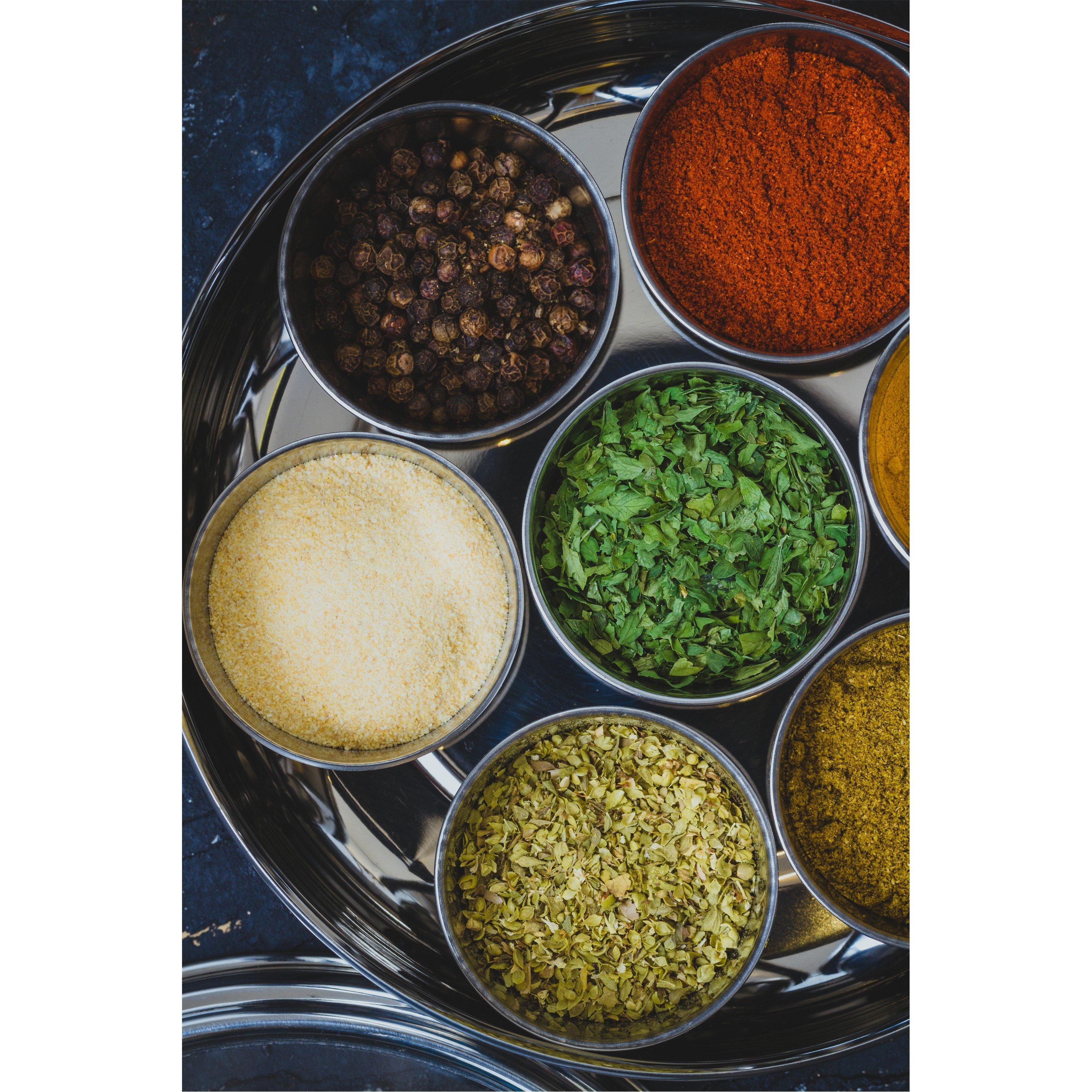 Silver - KitchenCraft - KitchenCraft World of Flavours Indian Masala Dabba - 6