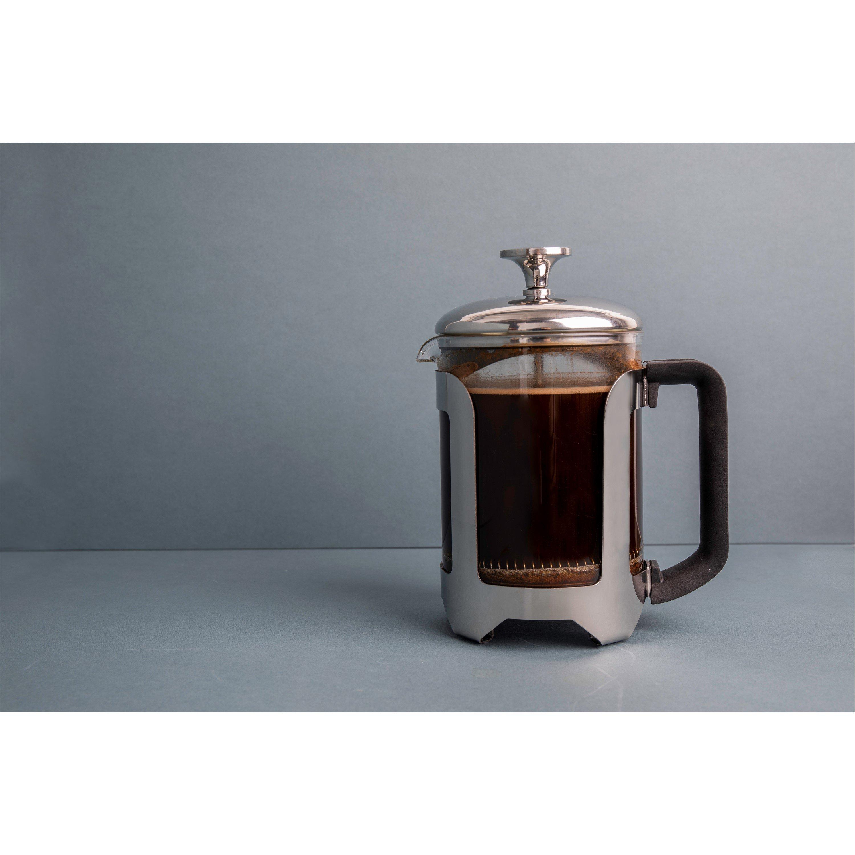 Silver - La Cafetiere - La Cafetiere Roma Stainless Steel French Press Coffee Maker - 3