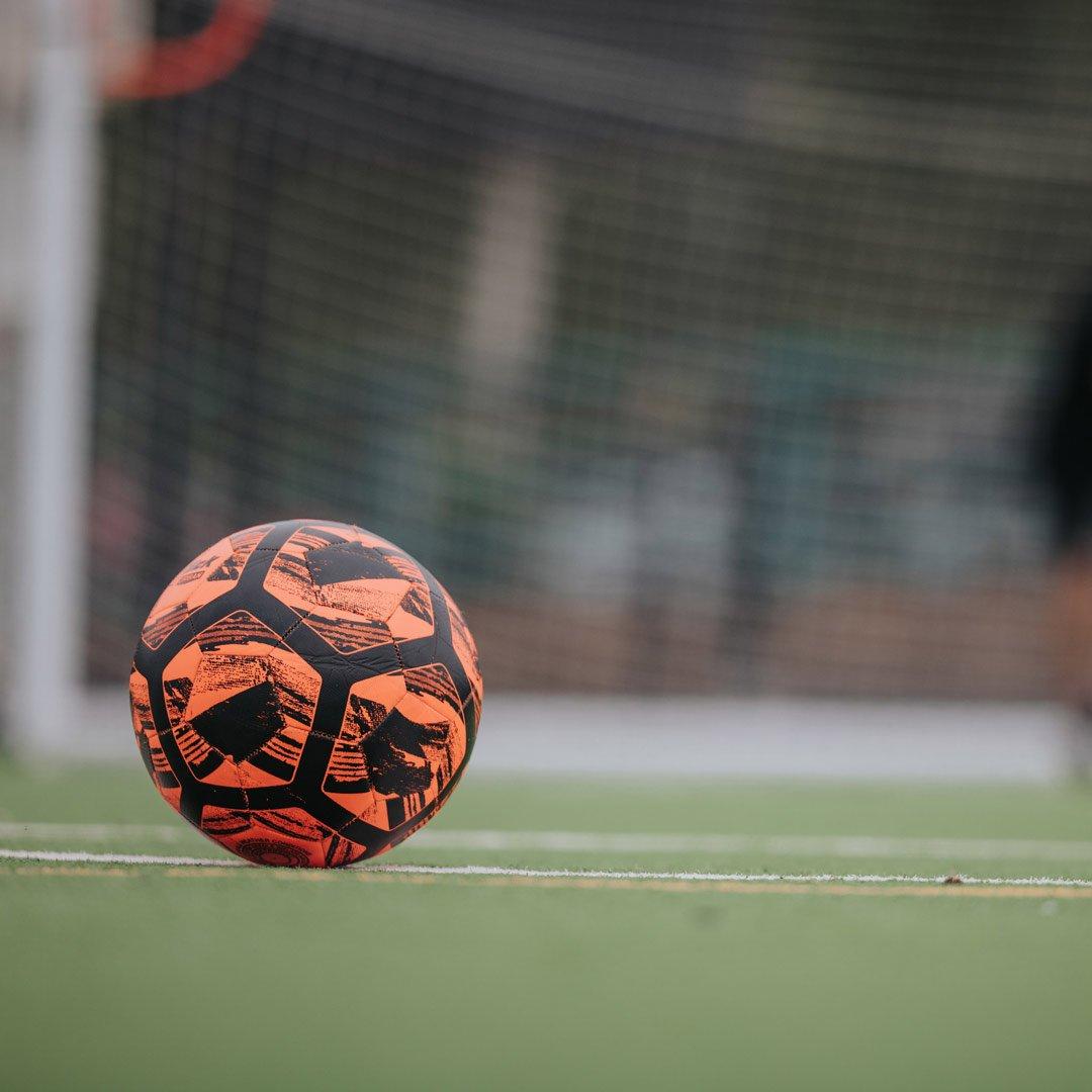 Black & Orange - Football Flick - Urban Football size 4 - 3