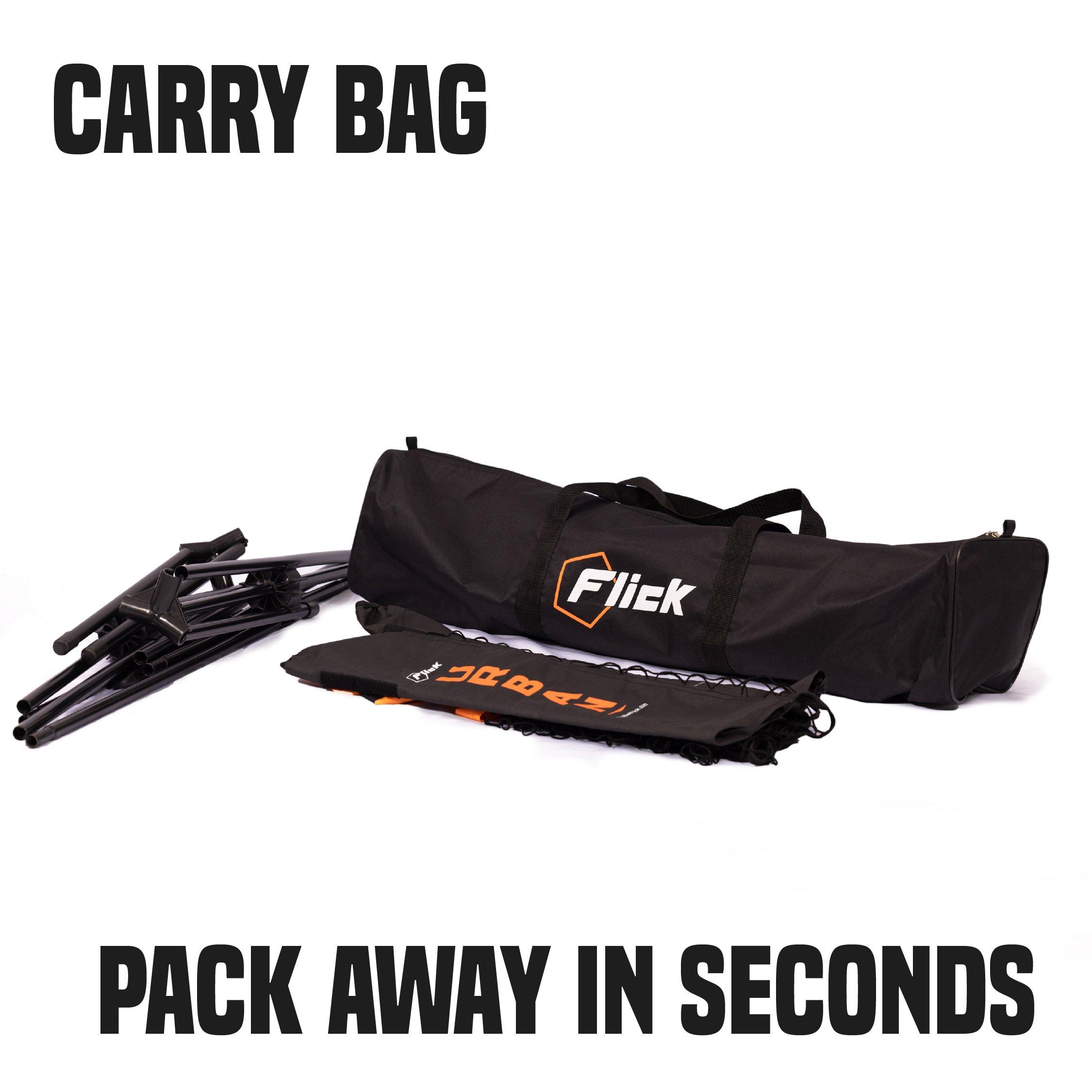 Orange & Black - Football Flick - Football Flick Urban Football Maxi High-Lo Soccer - 3