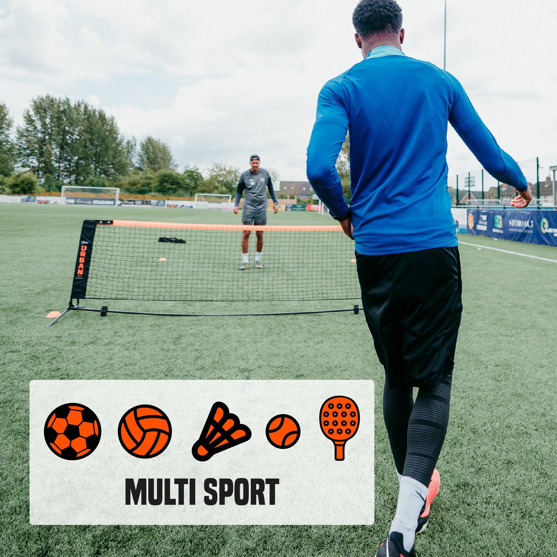 Orange & Black - Football Flick - Football Flick Urban Football Maxi High-Lo Soccer - 4