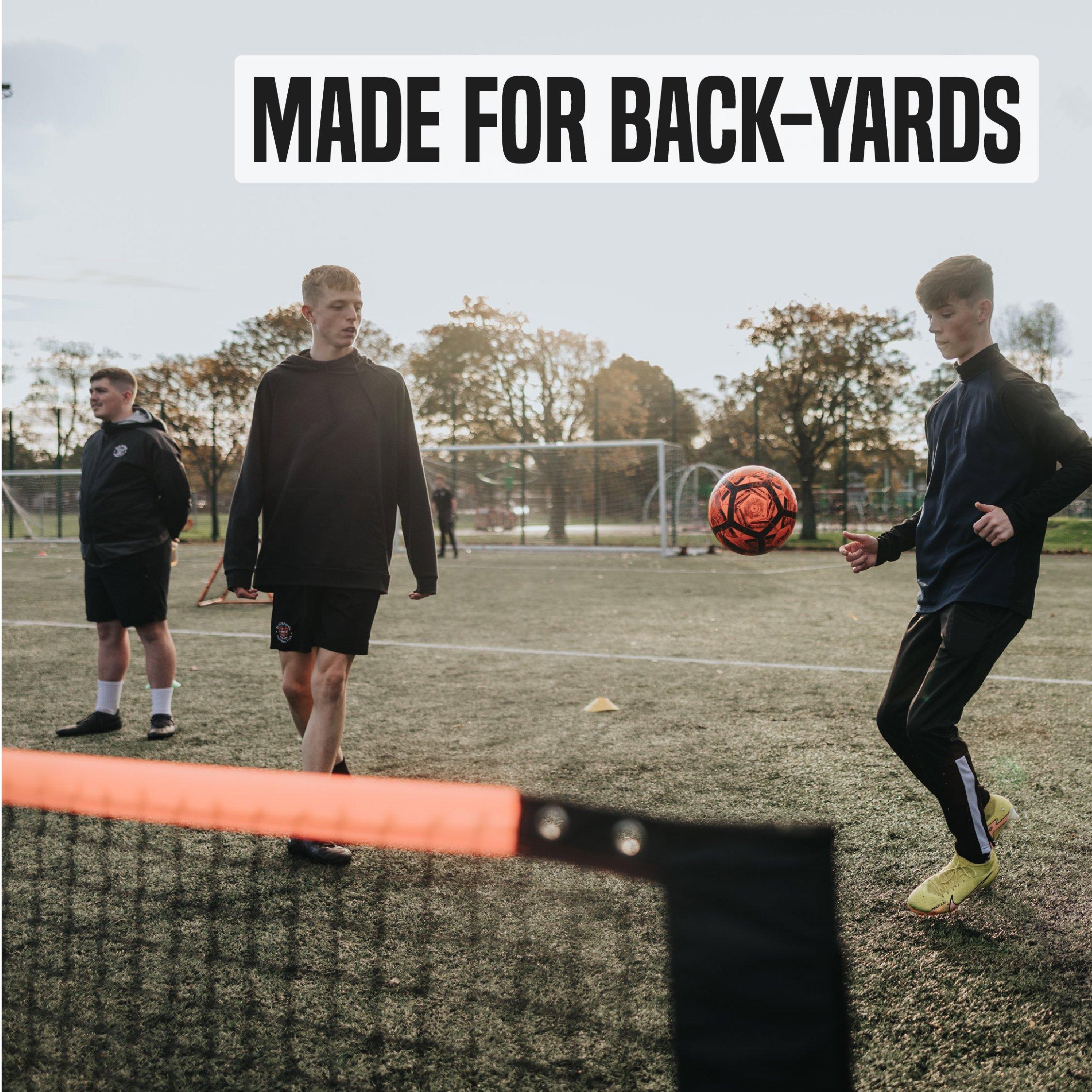 Orange & Black - Football Flick - Football Flick Urban Football Maxi High-Lo Soccer - 7