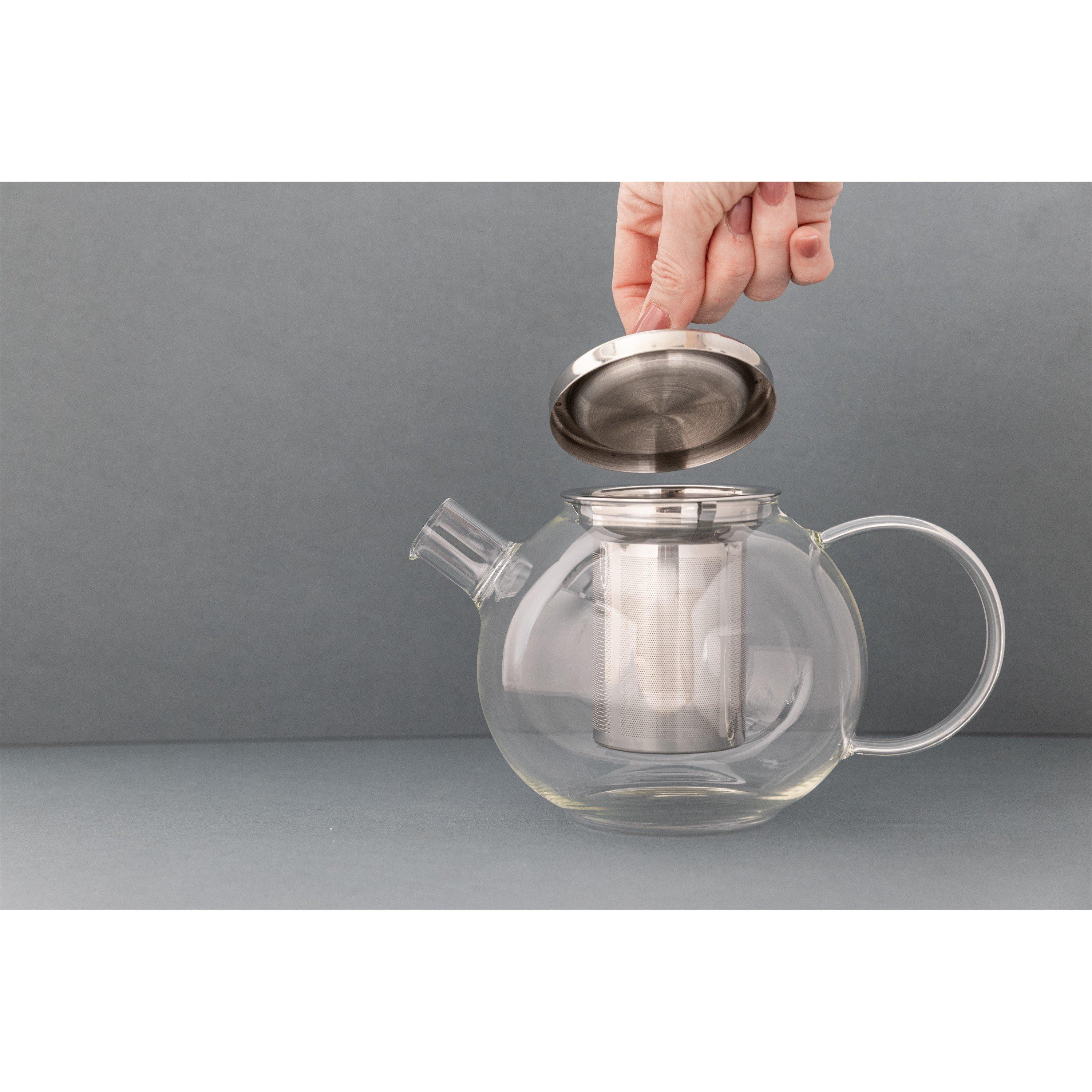Transparent - La Cafetiere - La Cafetiere Darjeeling Loose Leaf Glass Teapot with Infuser - 2