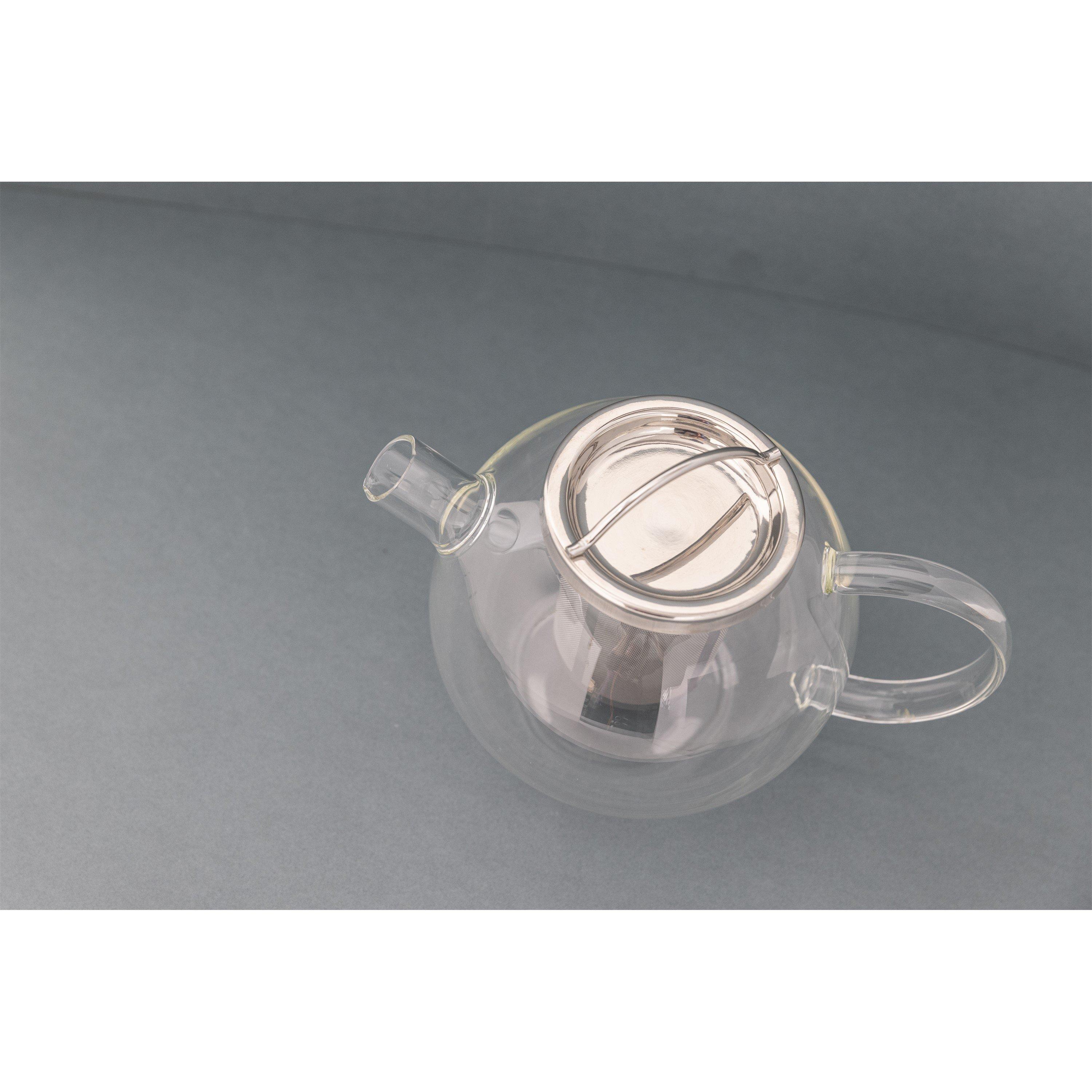 Transparent - La Cafetiere - La Cafetiere Darjeeling Loose Leaf Glass Teapot with Infuser - 4