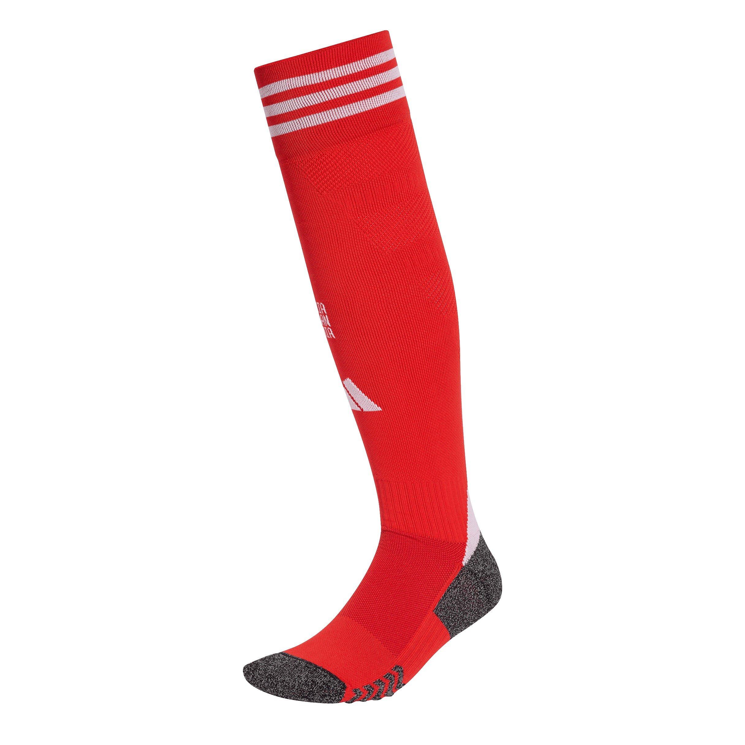 Adidas  Bayern Munich Home Socks 2025 2026 Adults - Red - Chd C8-C13