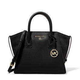 MICHAEL Michael Kors Avril Small Leather Top-Zip Satchel