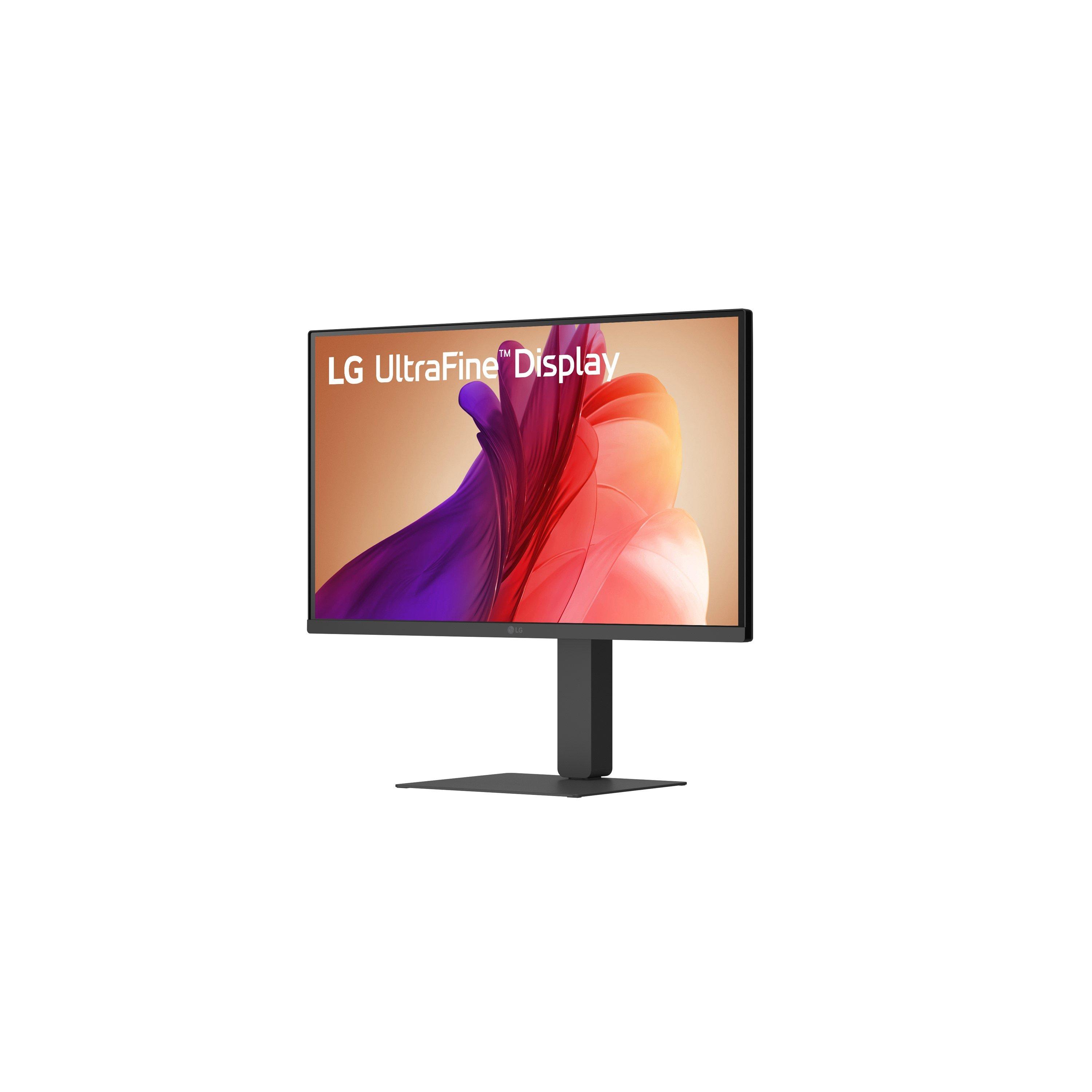 Sort - LG - 27U730A-B 27 Inch UltraFine 4K UHD IPS USB-C Monitor - 8