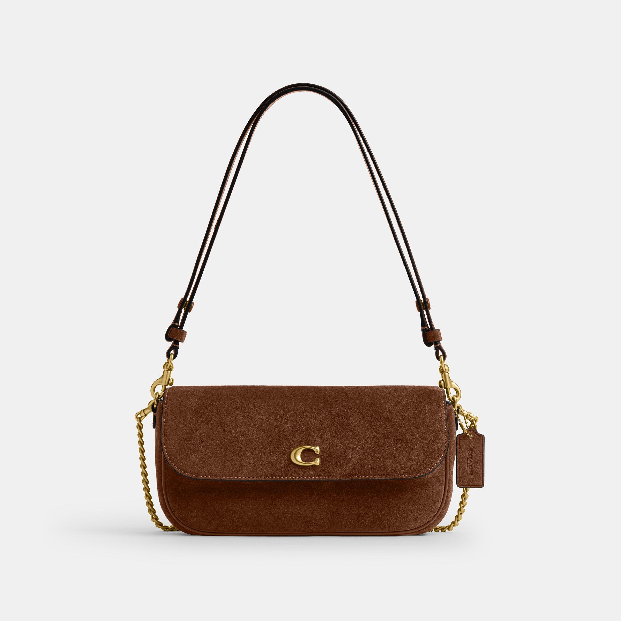 Coach Women's Brook Flap Chain Bag - B4/Warm Brown