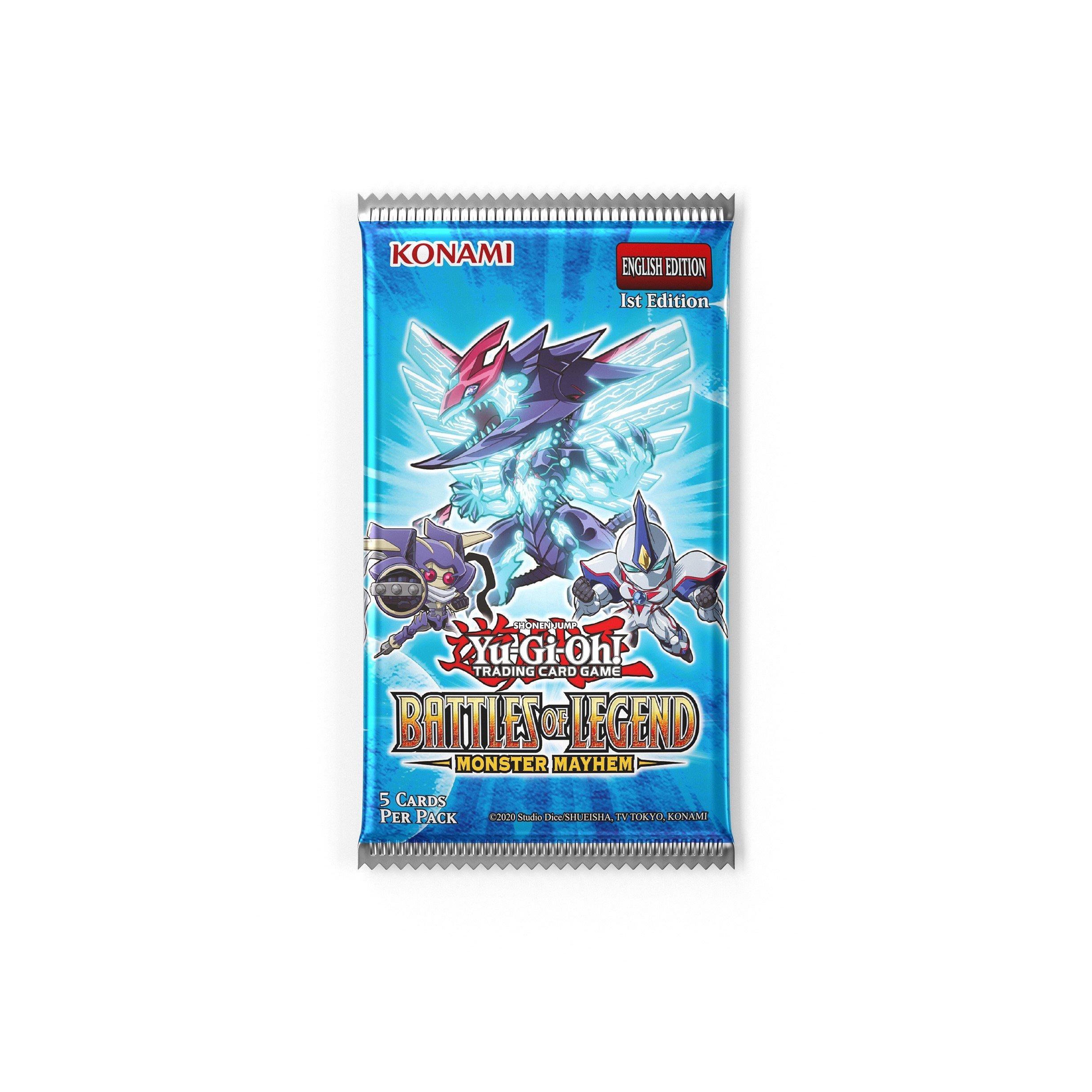 Booster Pack - Yu-Gi-Oh - YGO Yu-Gi-Oh Battles Of Legend Monster Mayhem Booster Pack - 1