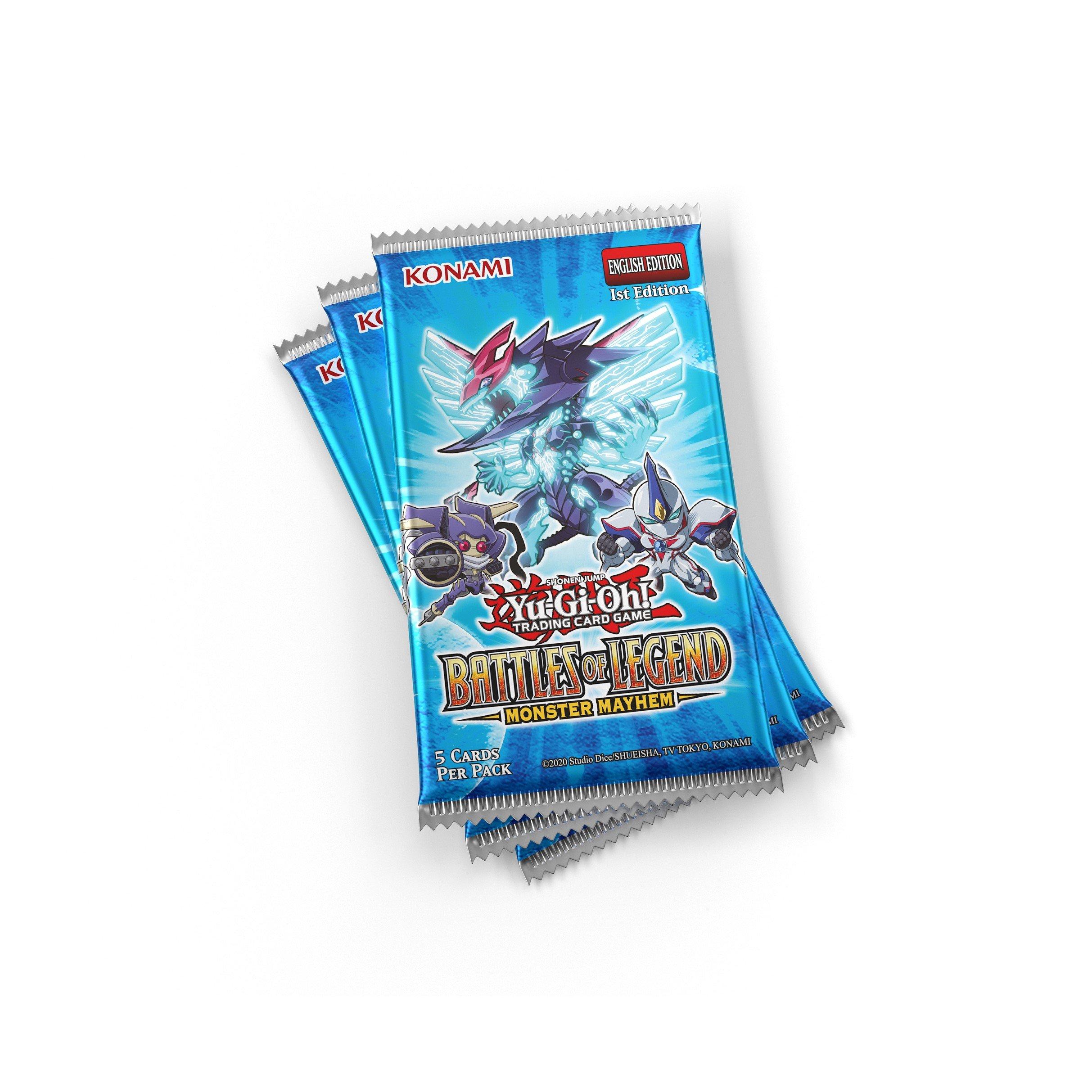 Booster Pack - Yu-Gi-Oh - Yu-Gi-Oh Battles Of Legend Monster Mayhem Booster Pack - 2