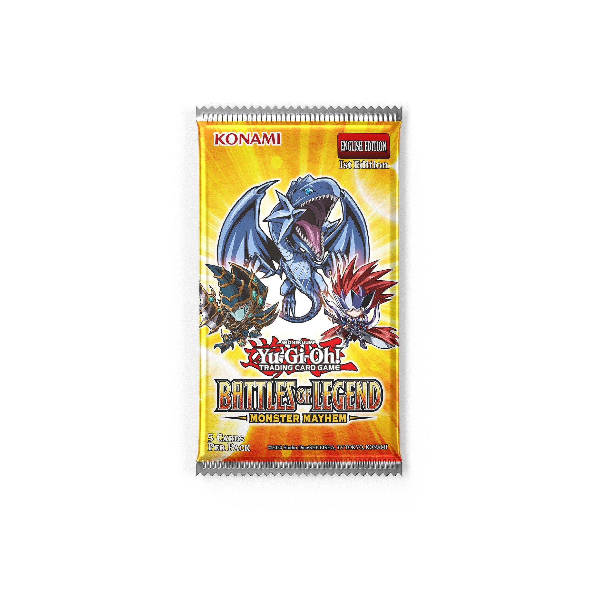 Booster Pack - Yu-Gi-Oh - Yu-Gi-Oh Battles Of Legend Monster Mayhem Booster Pack - 3