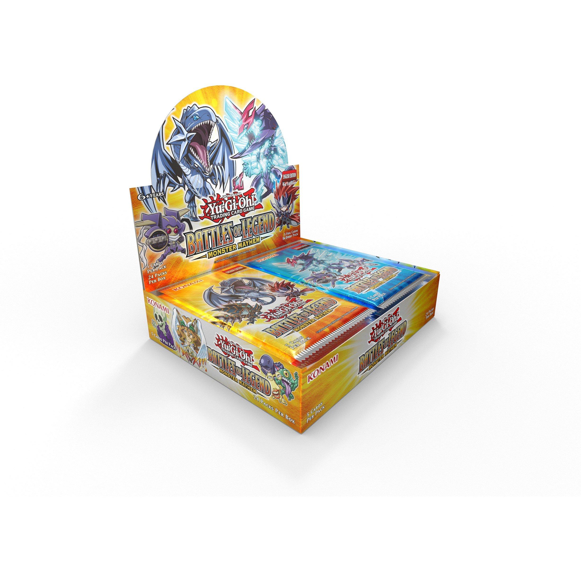 Boost Box + Tee - Yu-Gi-Oh - Yu-Gi-Oh Battles Of Legend Monster Mayhem Display Box + Free T-shirt - GAME Exclusive - 3