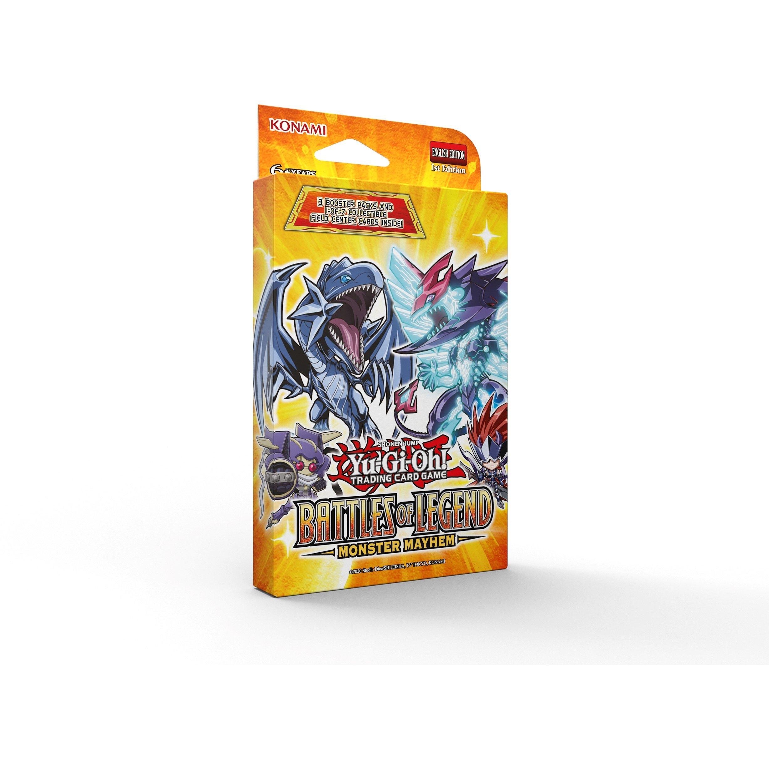 Yu-Gi-Oh  Ygo Battles Of Legend Monster Mayhem 3-Pack Tuckbox
