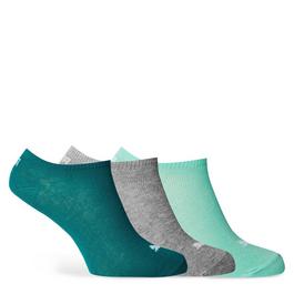 Puma Invisible 3 Piece Socks Juniors