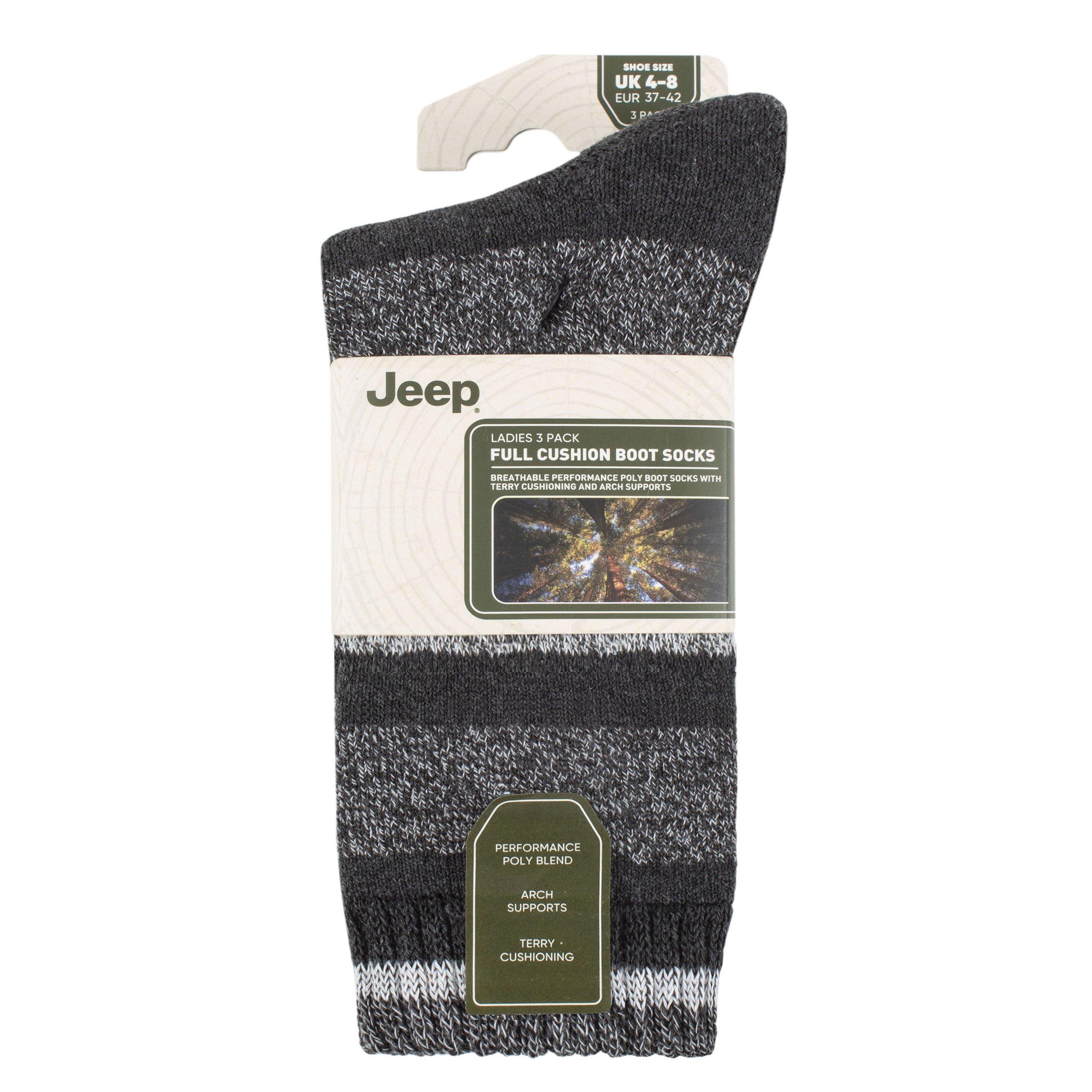 Slate/Grey - Jeep - Striped Boot Socks - 2