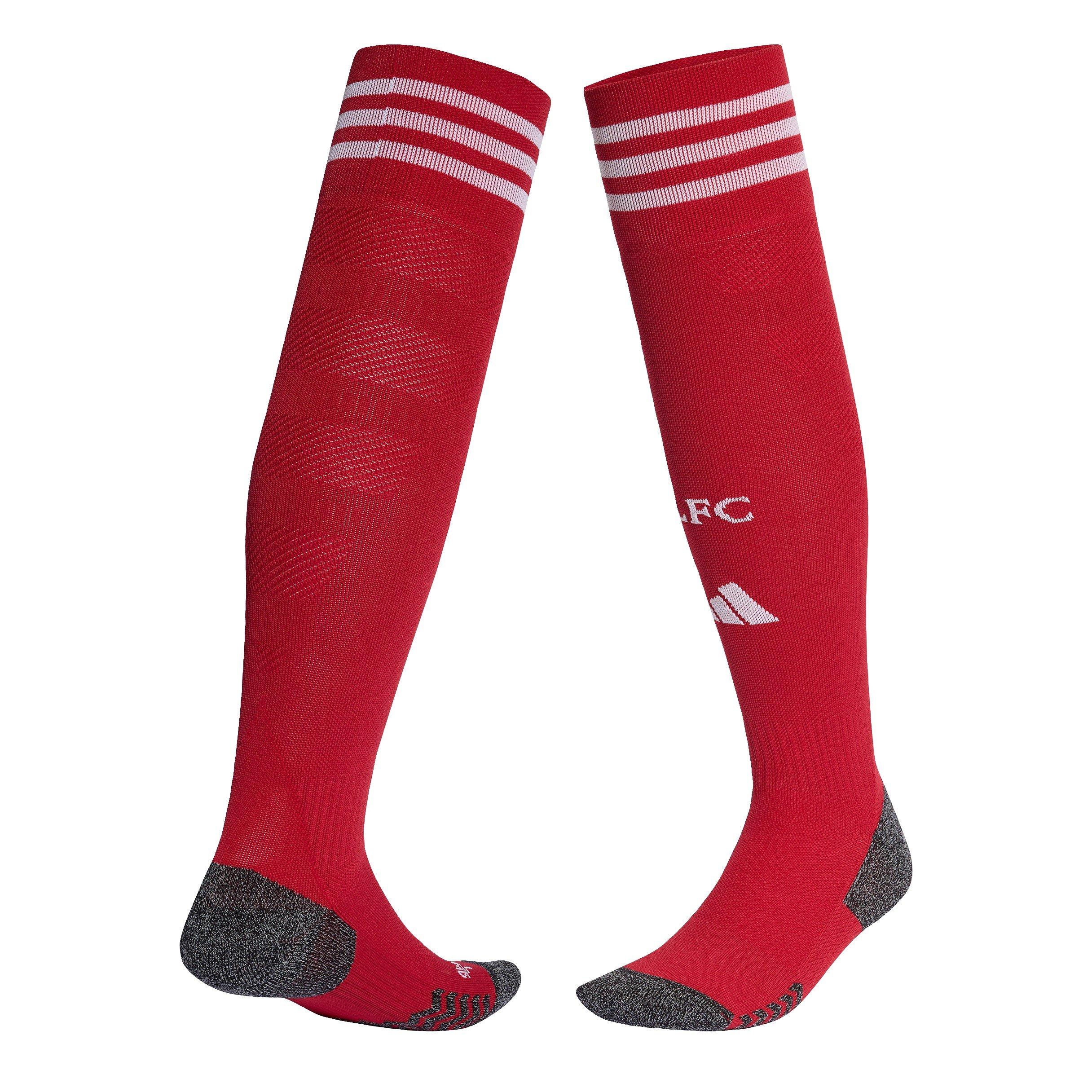 Adidas  Liverpool Home Socks 2025 2026 Adults - Red - Chd C8-C13