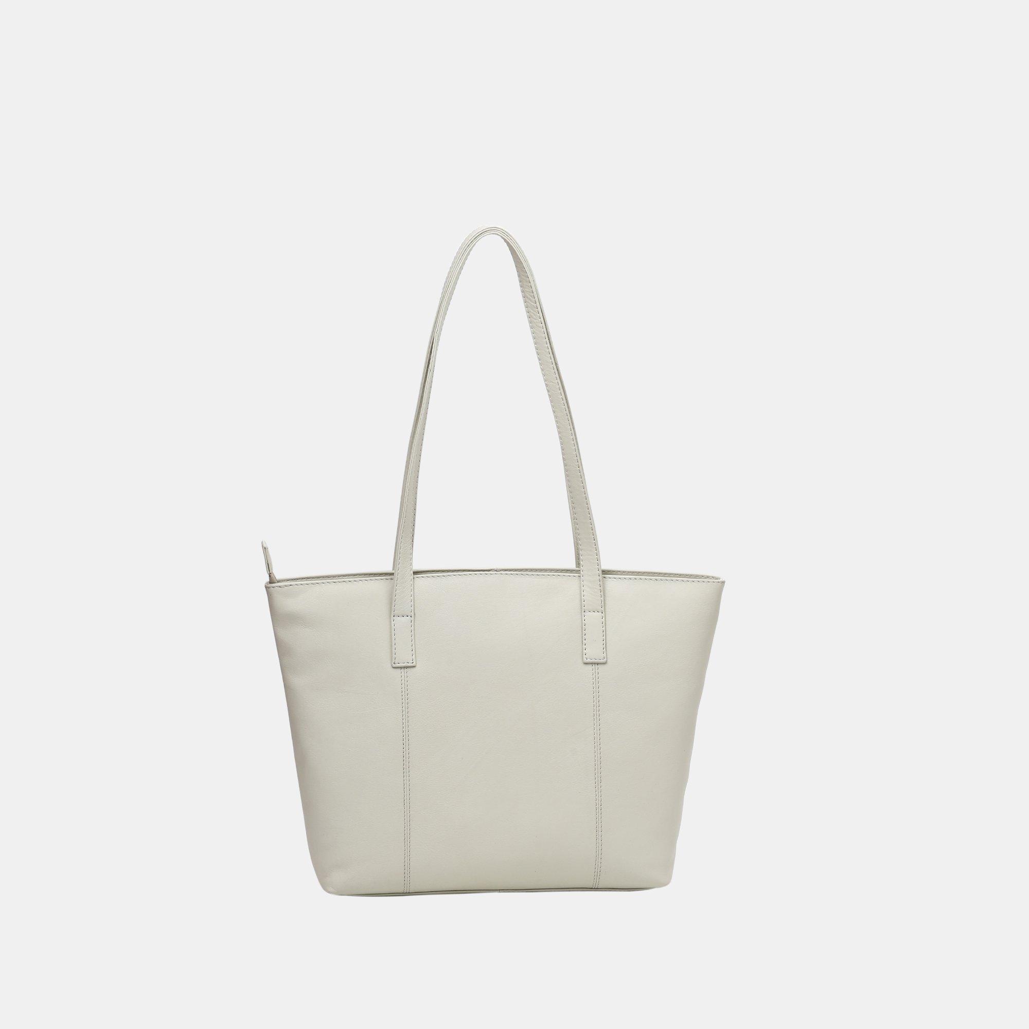 Off-White - Firetrap - Women's Work Leather Zip Tote Bag - 3