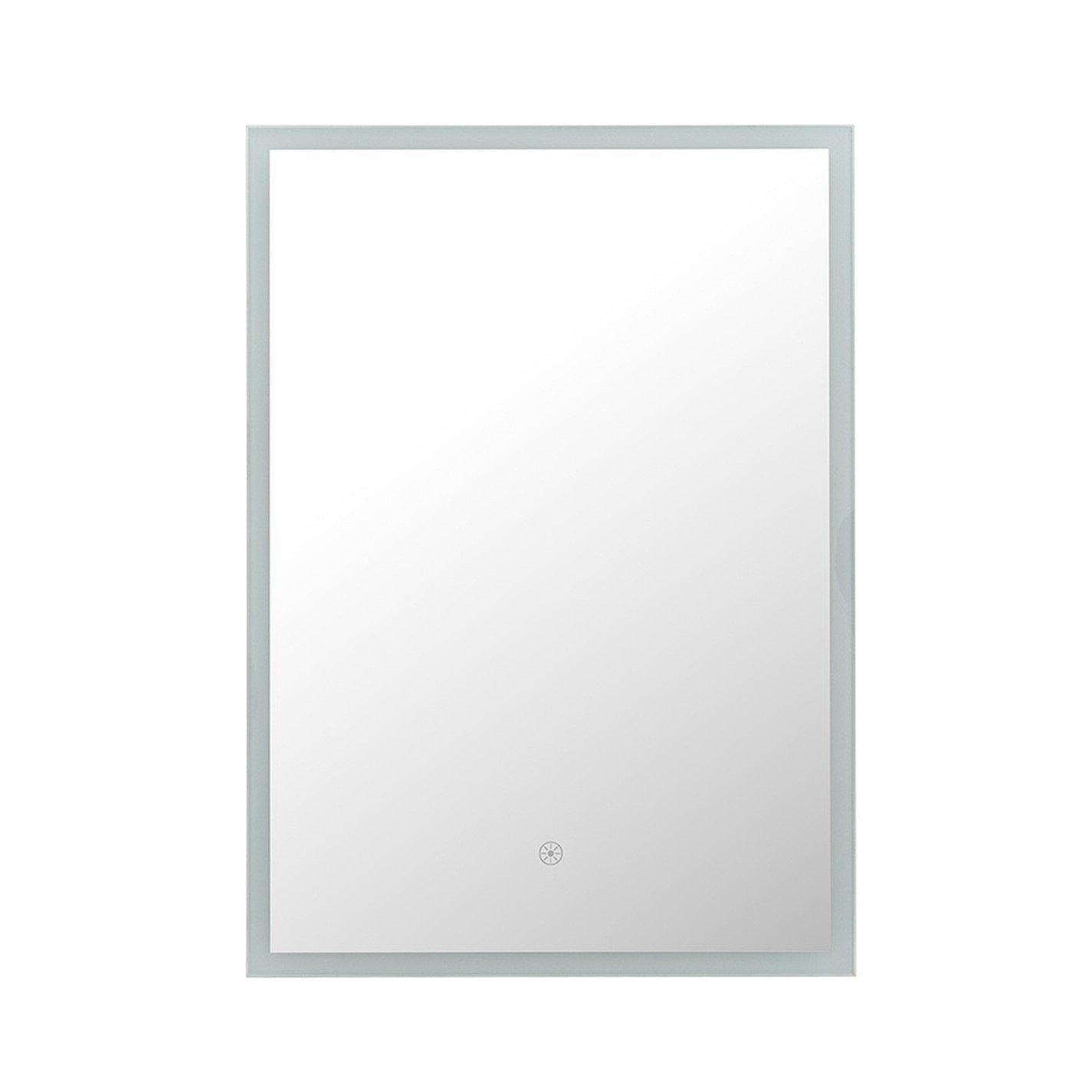 White - Kabinet UK - Wall-Mount LED Mirror Cabinet with Single Door - 3