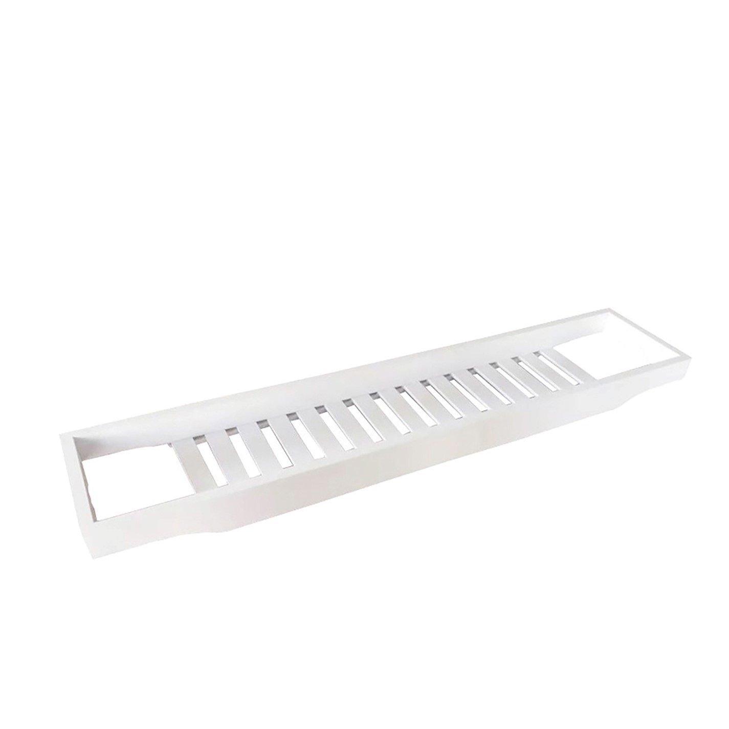 White - LIFE IDEAS - Bamboo Bathroom Tray - 2