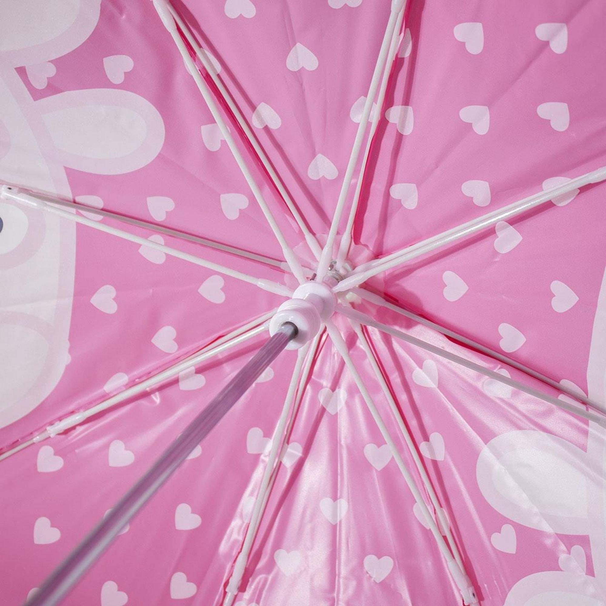 Pink - Peppa Pig - 3D Backpack & Umbrella - 3