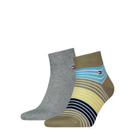 Tommy Hilfiger 2 Pack Quarter Socks