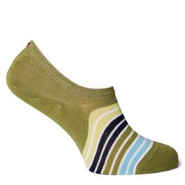 Tommy Hilfiger Striped Trainer Socks 2 Pack