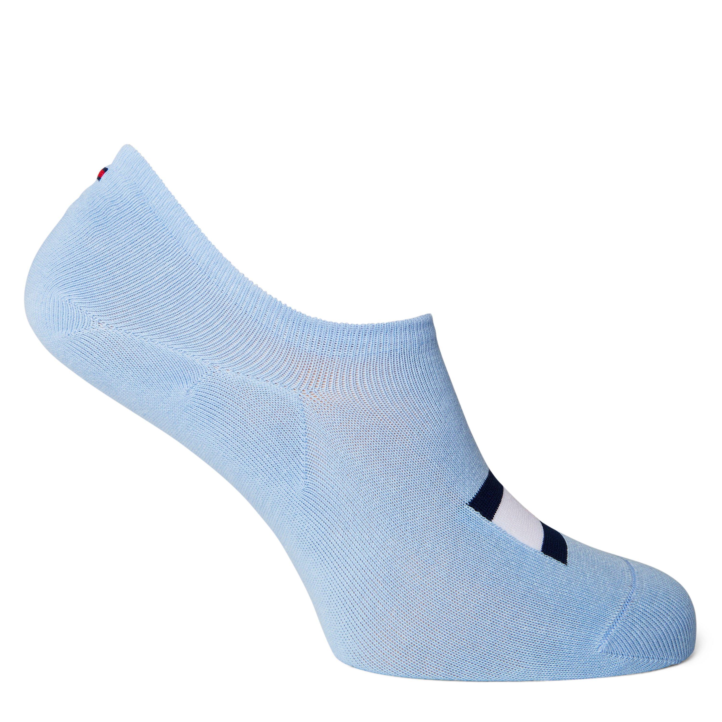 Moderate Blue - Tommy Hilfiger - Men's 2-Pack Liner Invisible Socks - 2