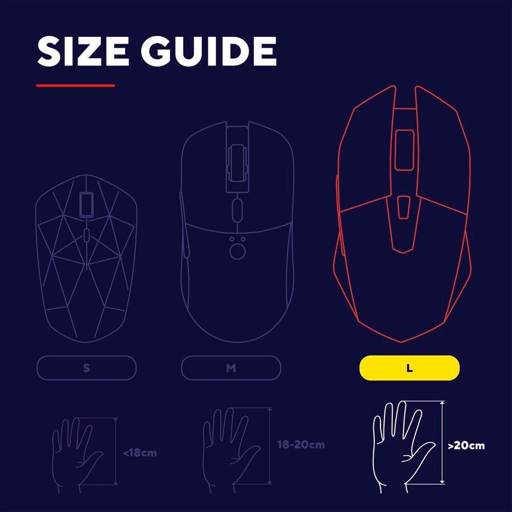 Black - Trust - Felox Gaming Mice - 12