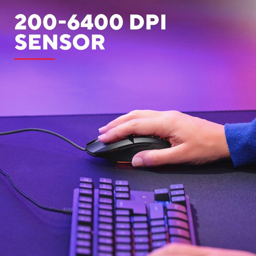 Black - Trust - Felox Gaming Mice - 9