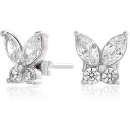 Olivia Burton Sparkle Butterfly Marquise Butterfly Studs Silver