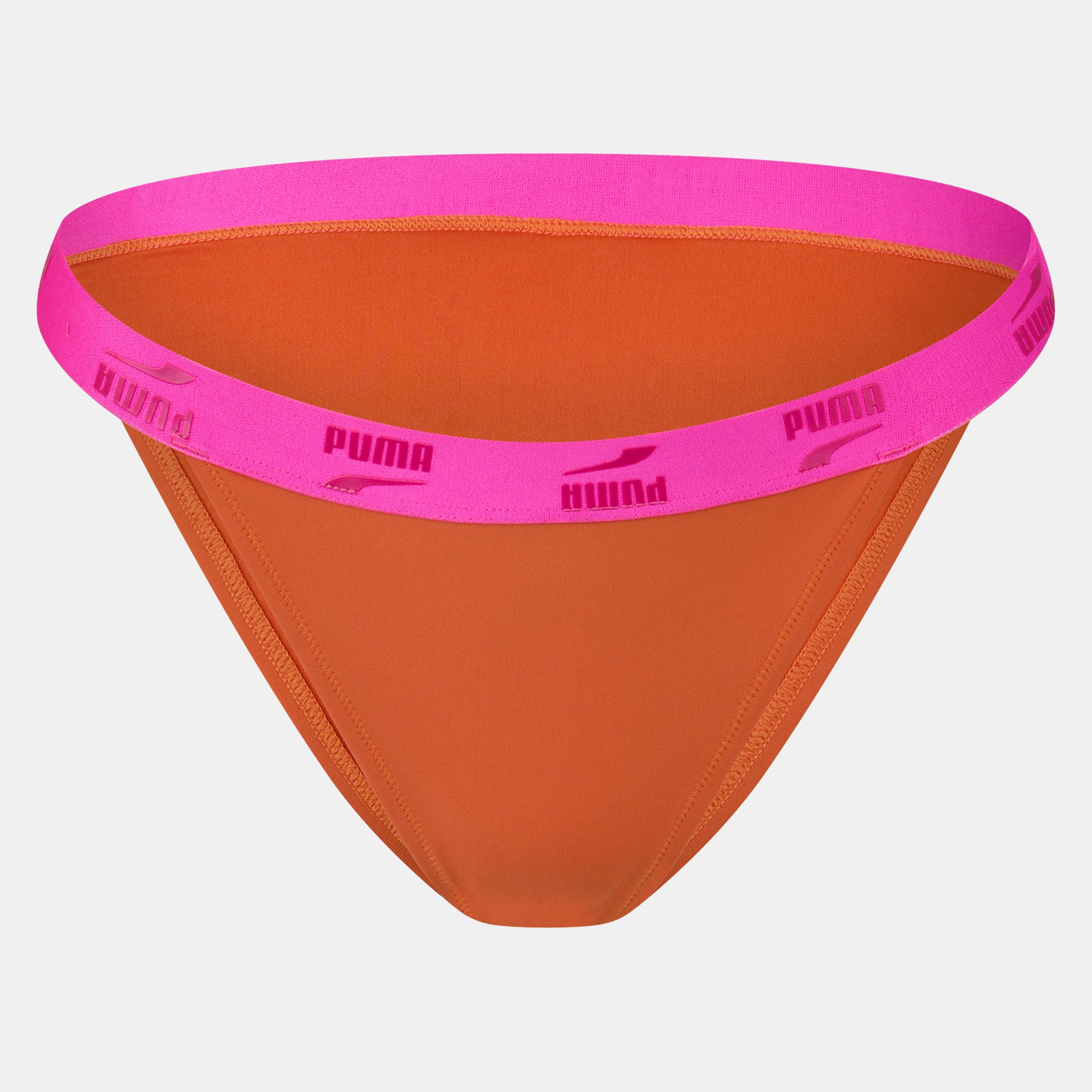 Puma Women's Tanga Brief - Pink / Chili - 10 (S)
