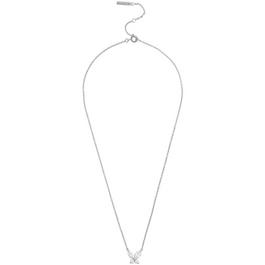 Olivia Burton Olivia Burton Sparkle Butterfly Marquise Butterfly Necklace Silver