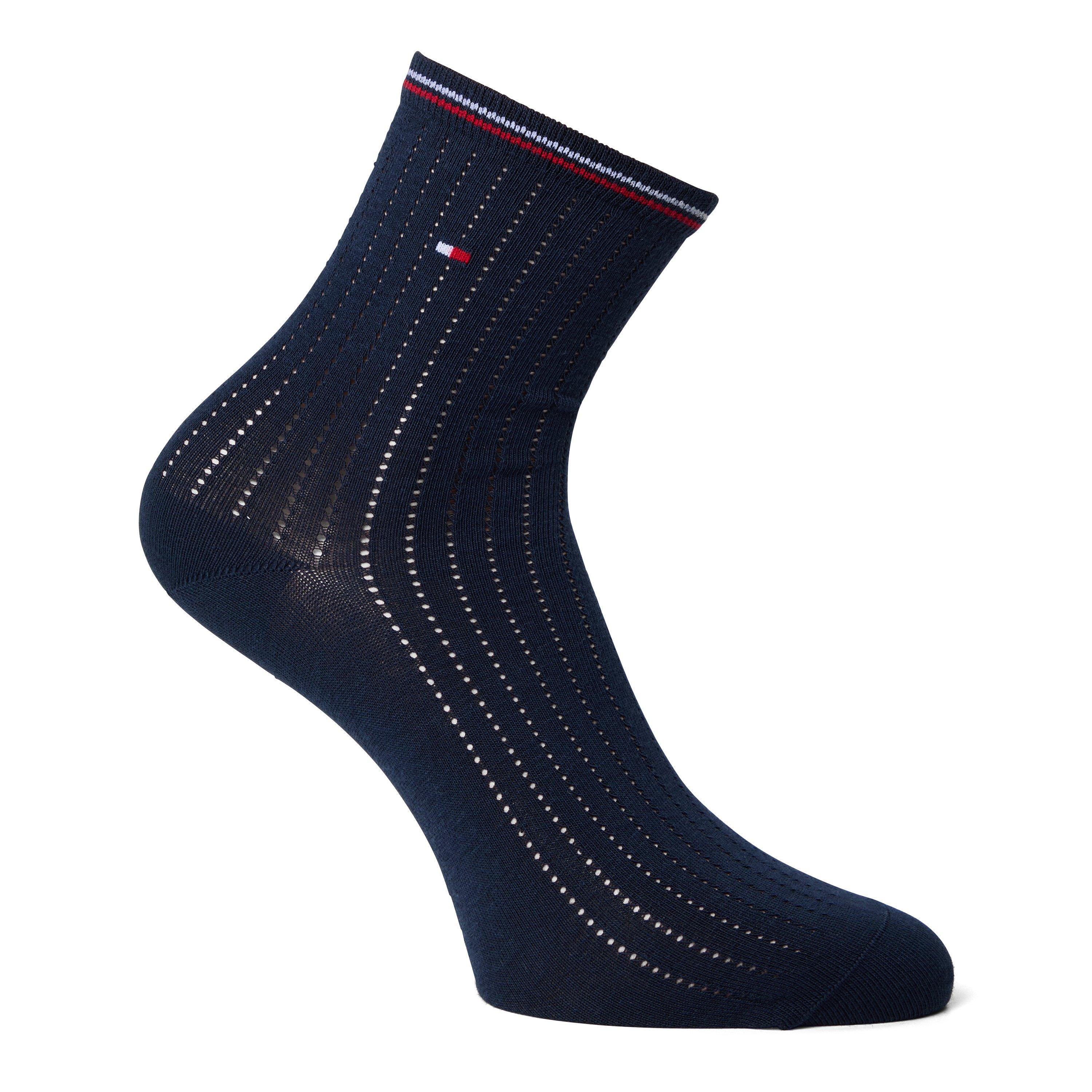 Navy - Tommy Hilfiger - Women's Ankle Socks - 2