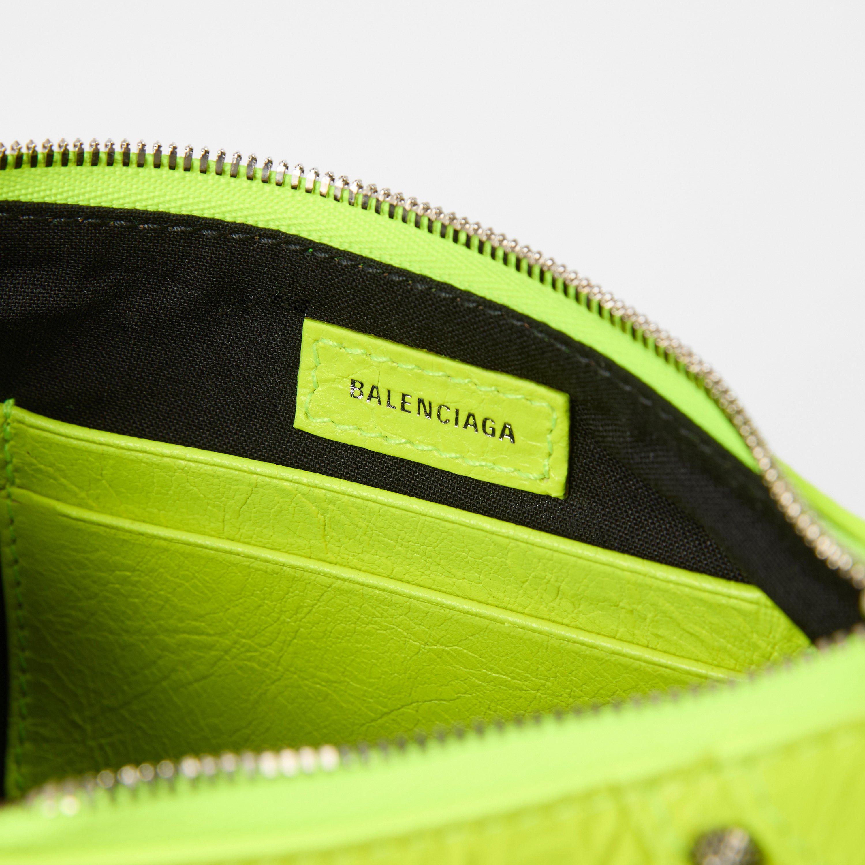 Fluo Yellow - Balenciaga - Mini Le Cagole Shoulder Bag - 5