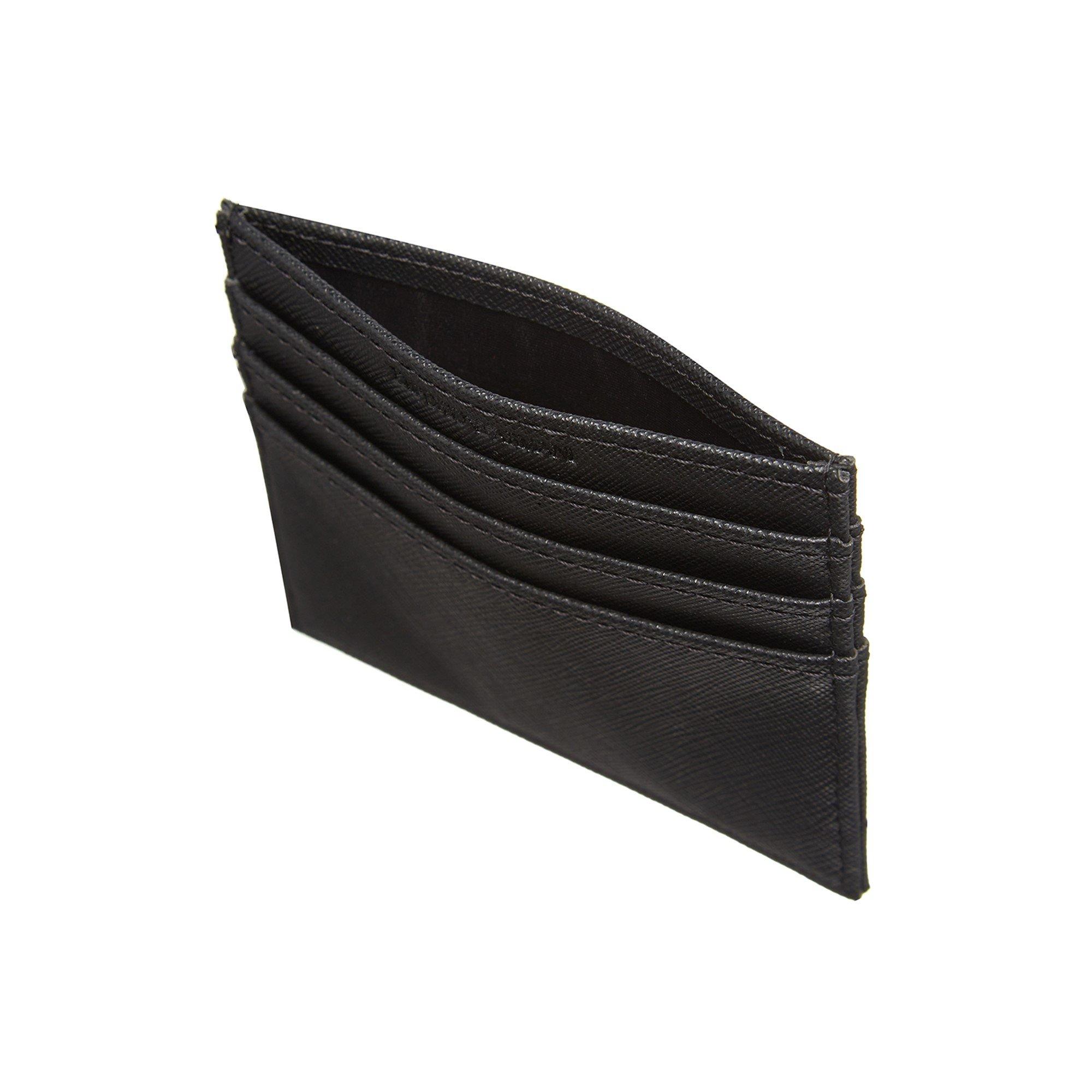 Black 81072 - Emporio Armani - Men's Badge Card Holder - 2