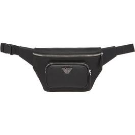 Emporio Armani Regenerated Saffiano Leather Belt Bag