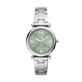 Fossil Fossil Carlie Three-Hand Date Stainless Steel Watch ES5157